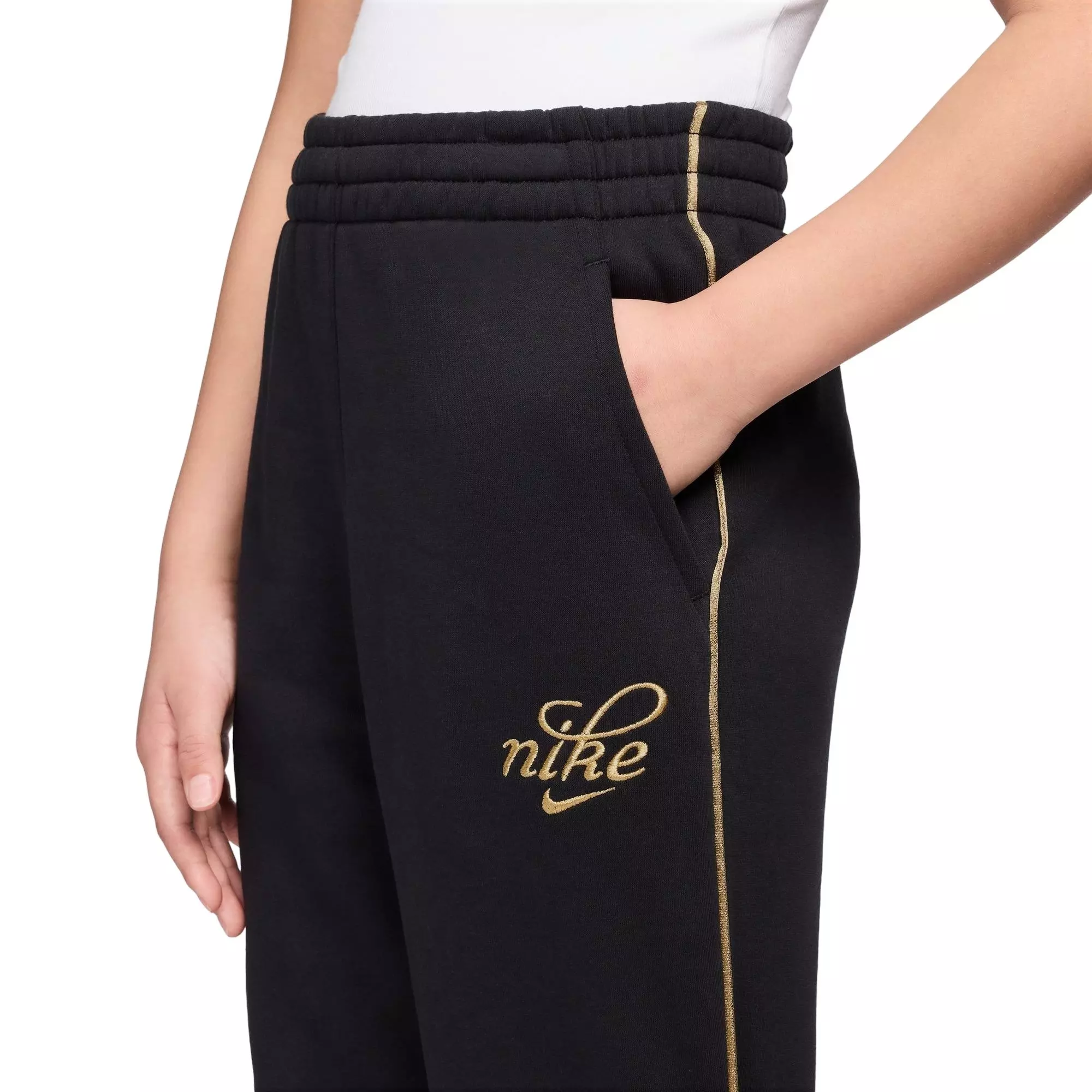 Nike Big Girls' Graphic Star Jogger - Black - BLACK