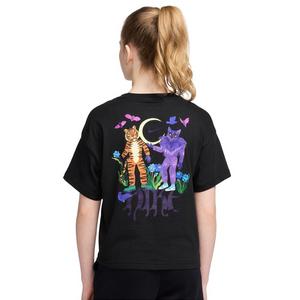 Nike Big Girls' Sportswear Tee-Black