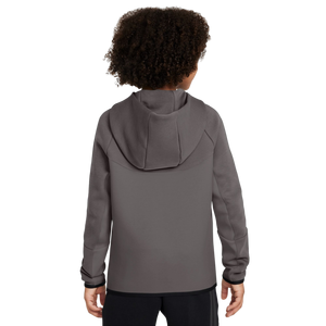 Nike Big Boys' Sportswear Tech Fleece Full-Zip Jacket-Green/Black