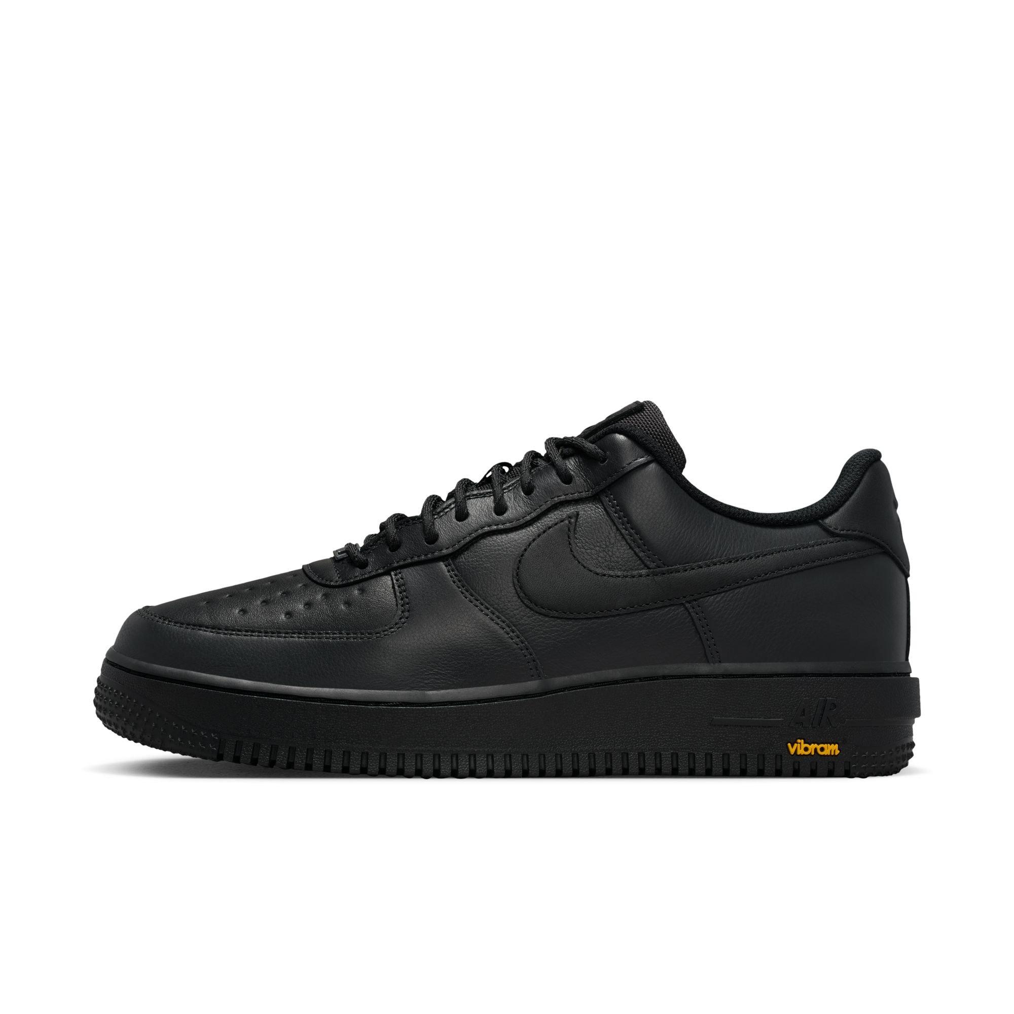 Nike Air Force 1 GTX Vibram "Off Noir/Black/Speed Yellow" Men's Shoe - BLACK Thumbnail View 3