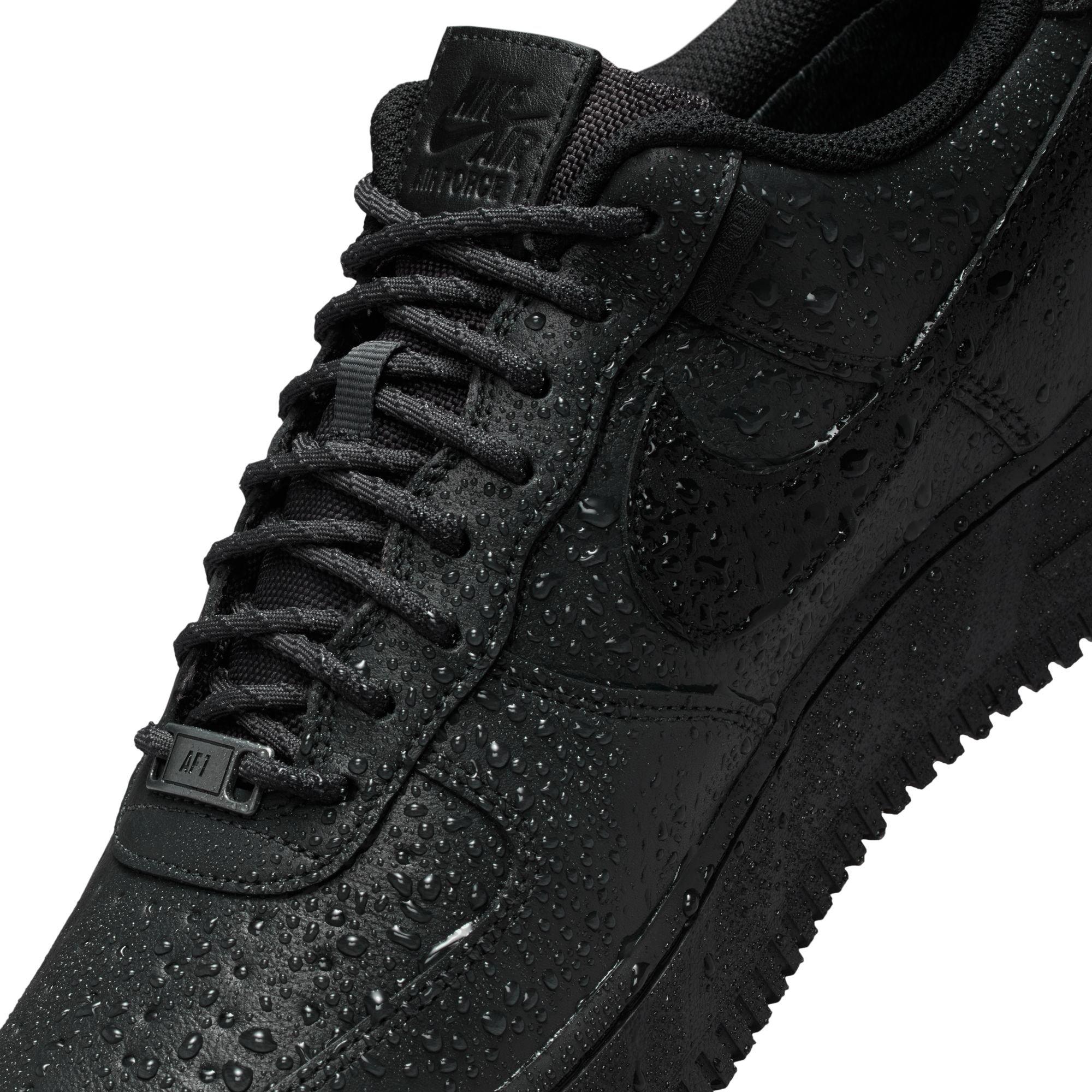 Nike Air Force 1 GTX Vibram "Off Noir/Black/Speed Yellow" Men's Shoe - BLACK Thumbnail View 12