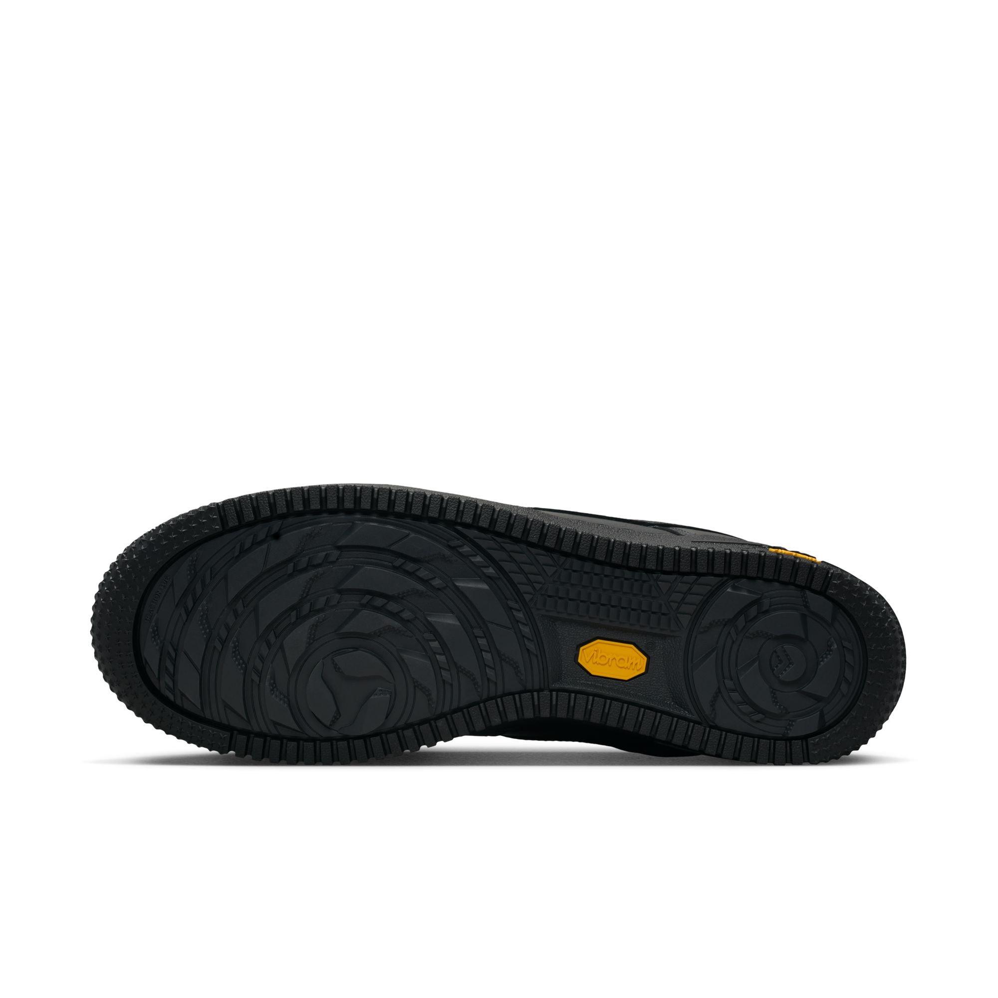 Nike Air Force 1 GTX Vibram "Off Noir/Black/Speed Yellow" Men's Shoe - BLACK Thumbnail View 9