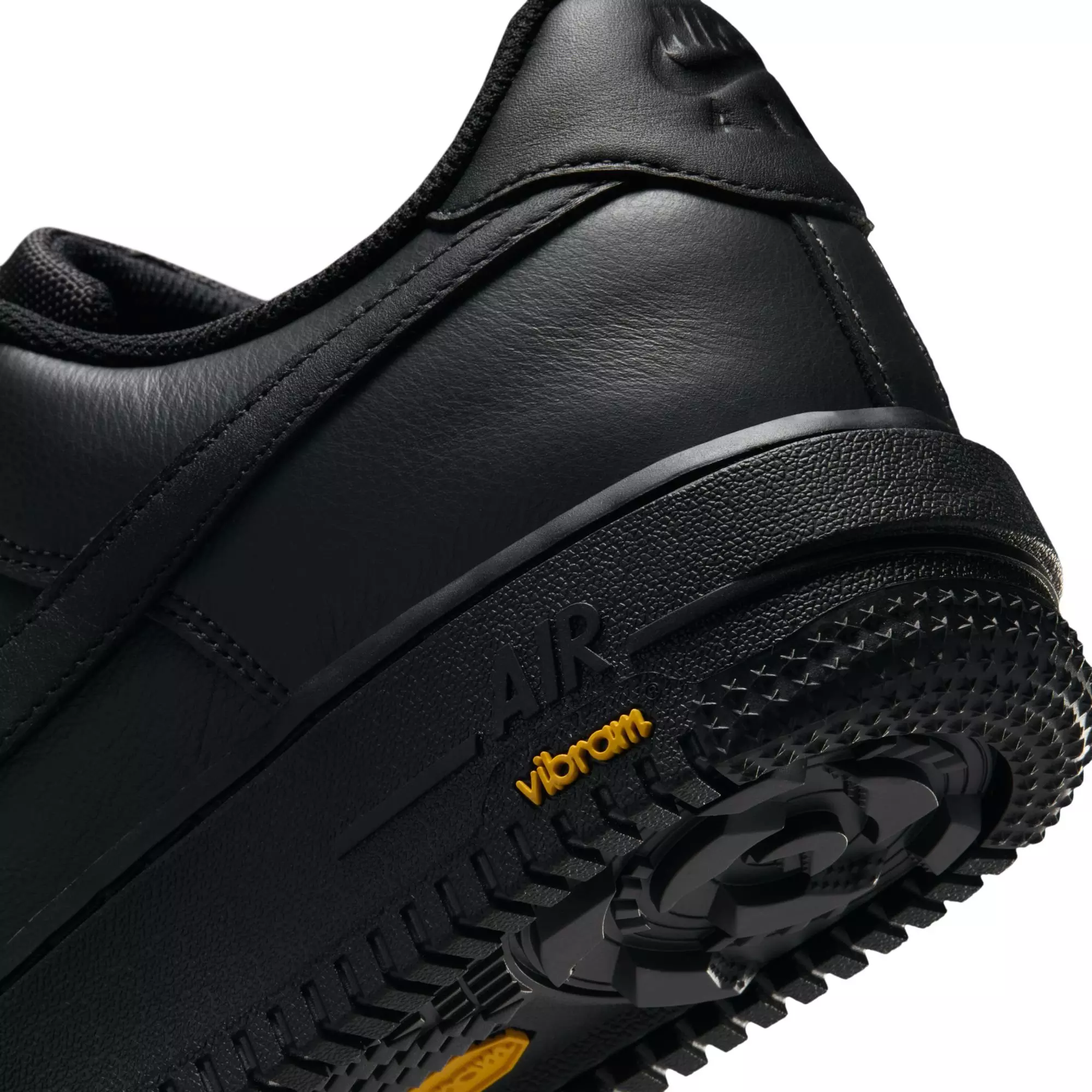 Nike Air Force 1 GTX Vibram "Off Noir/Black/Speed Yellow" Men's Shoe - BLACK