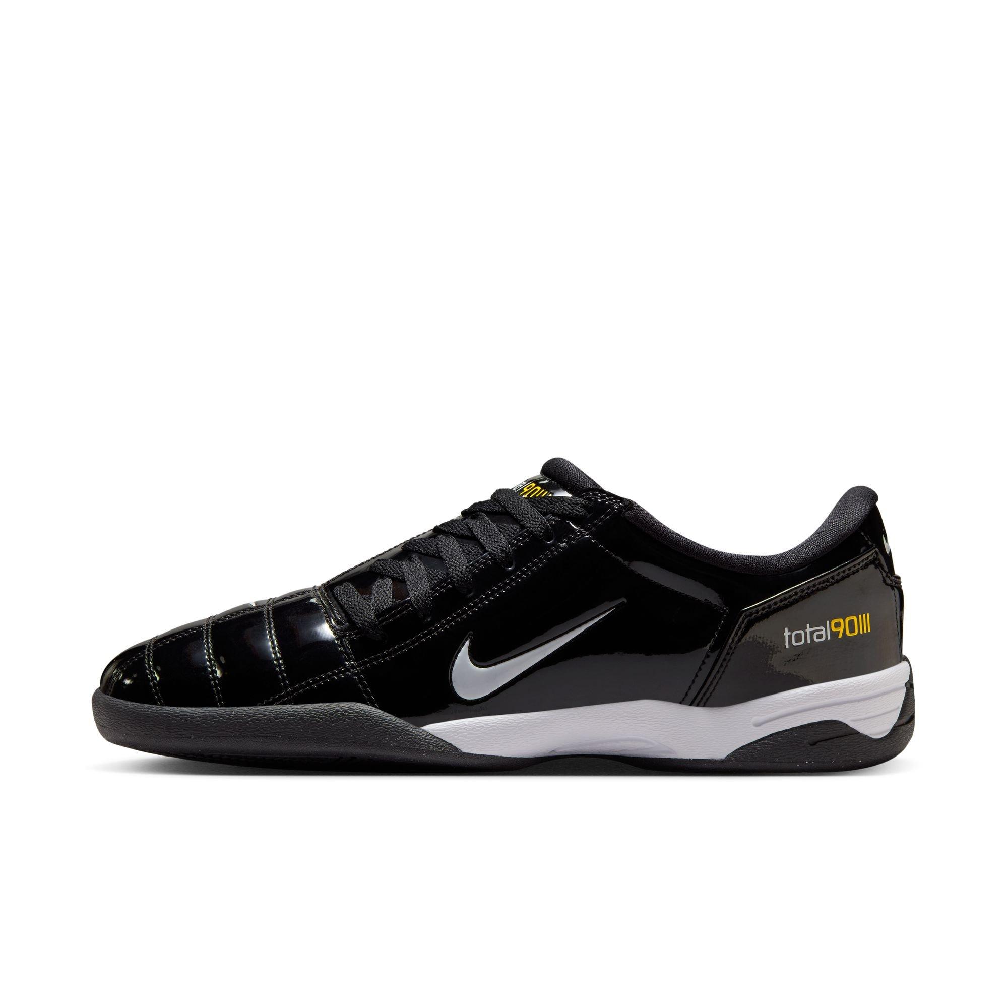 Nike T90 SP Men's Shoe Black/White Metallic Silver | Hibbett