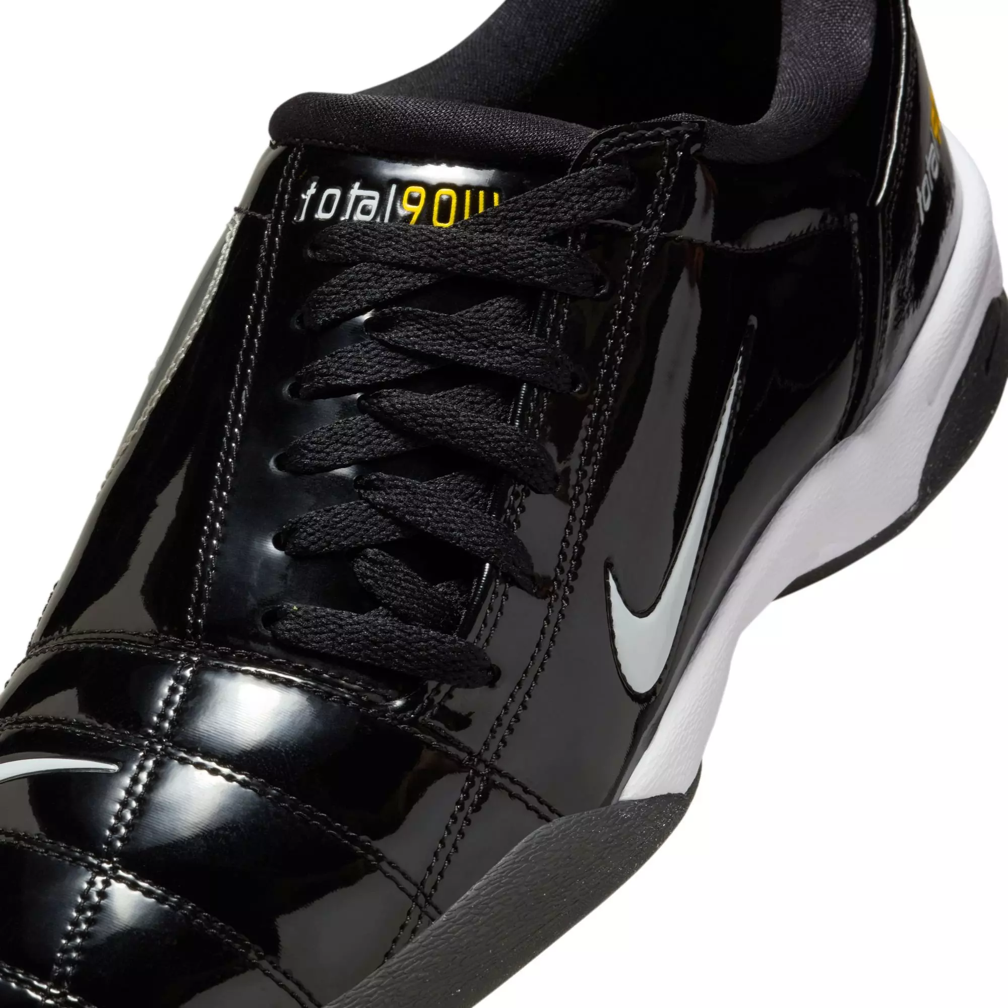 Nike T90 SP "Black/White/Metallic Silver" Men's Shoe - BLACK/WHITE