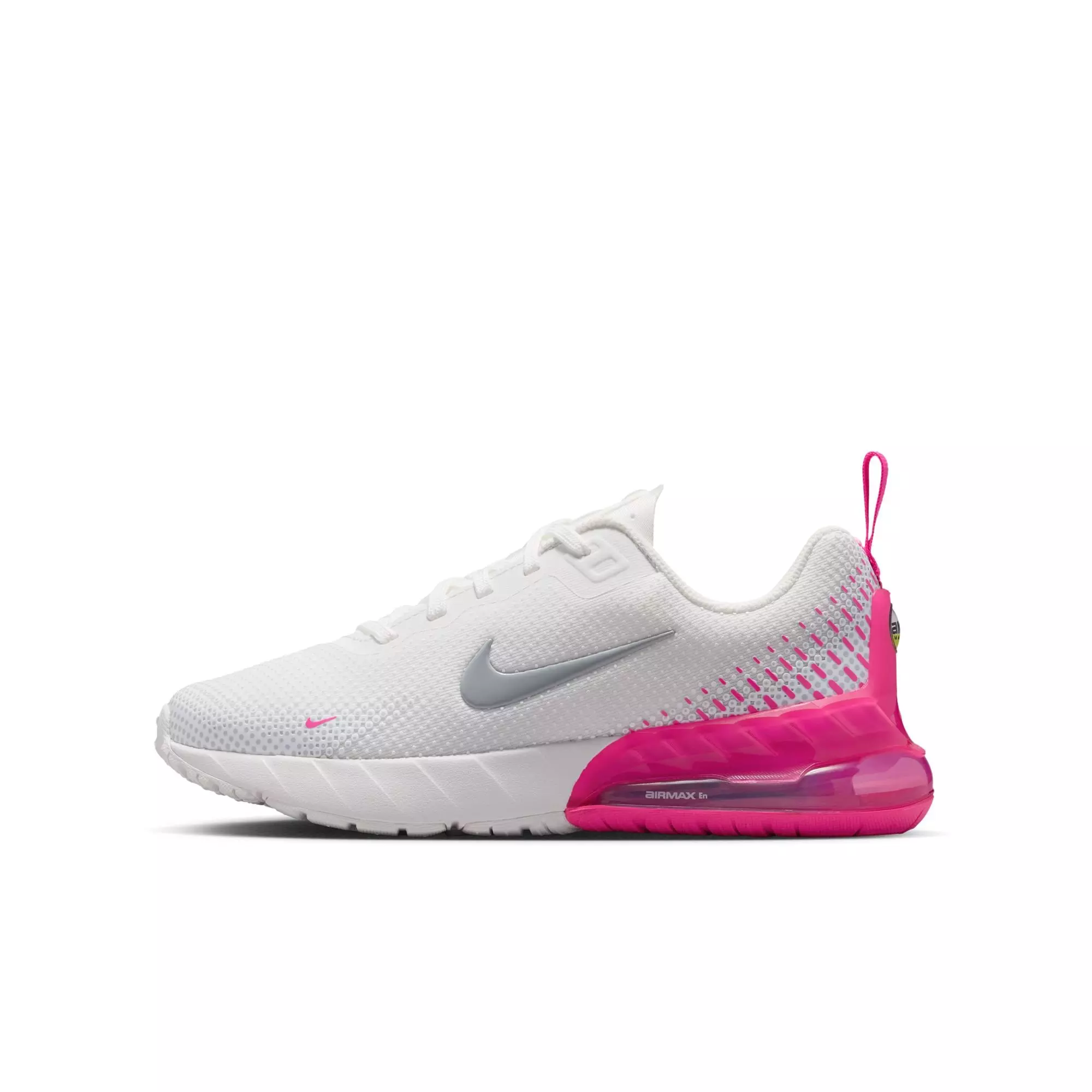 Nike Air Max Phoenix "Summit White/Wolf Grey/Laser Fuchsia" Grade School Girls' Shoe - PINK/WHITE