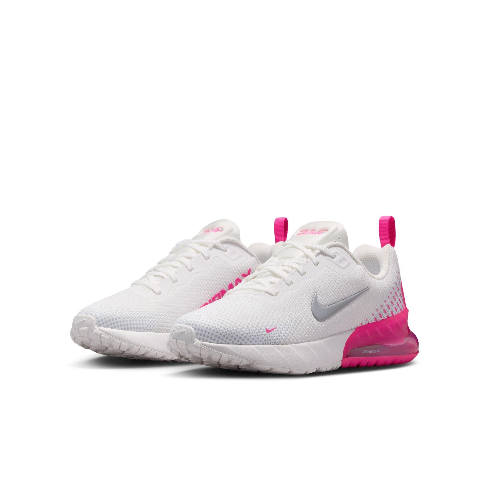 Nike Air Max Phoenix Grade School Girls' "Summit White/Wolf Grey/Laser Fuchsia" Shoe