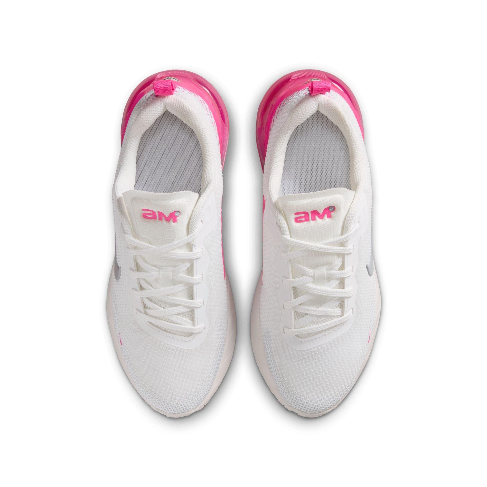 Nike Air Max Phoenix Grade School Girls' "Summit White/Wolf Grey/Laser Fuchsia" Shoe