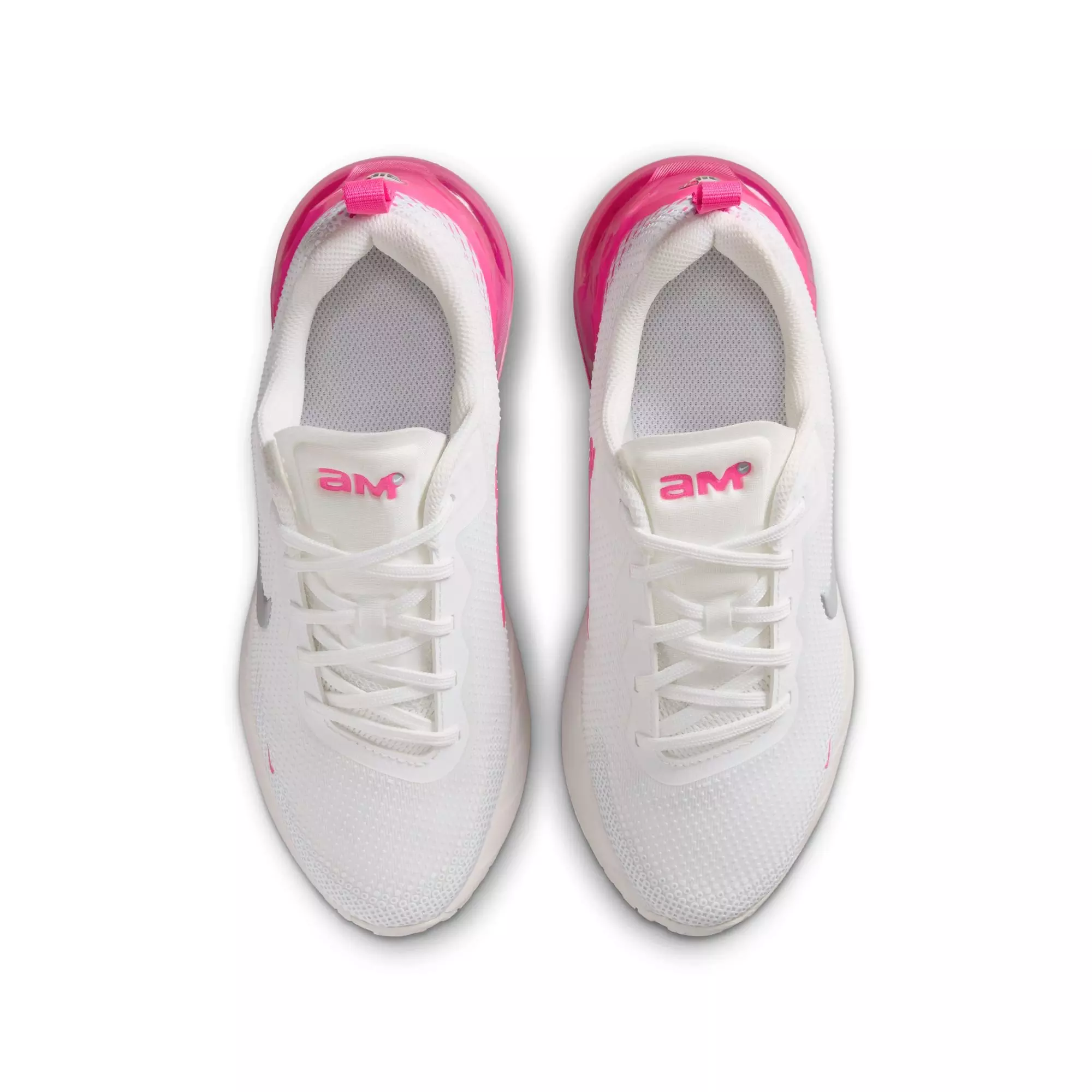 Nike Air Max Phoenix "Summit White/Wolf Grey/Laser Fuchsia" Grade School Girls' Shoe - PINK/WHITE