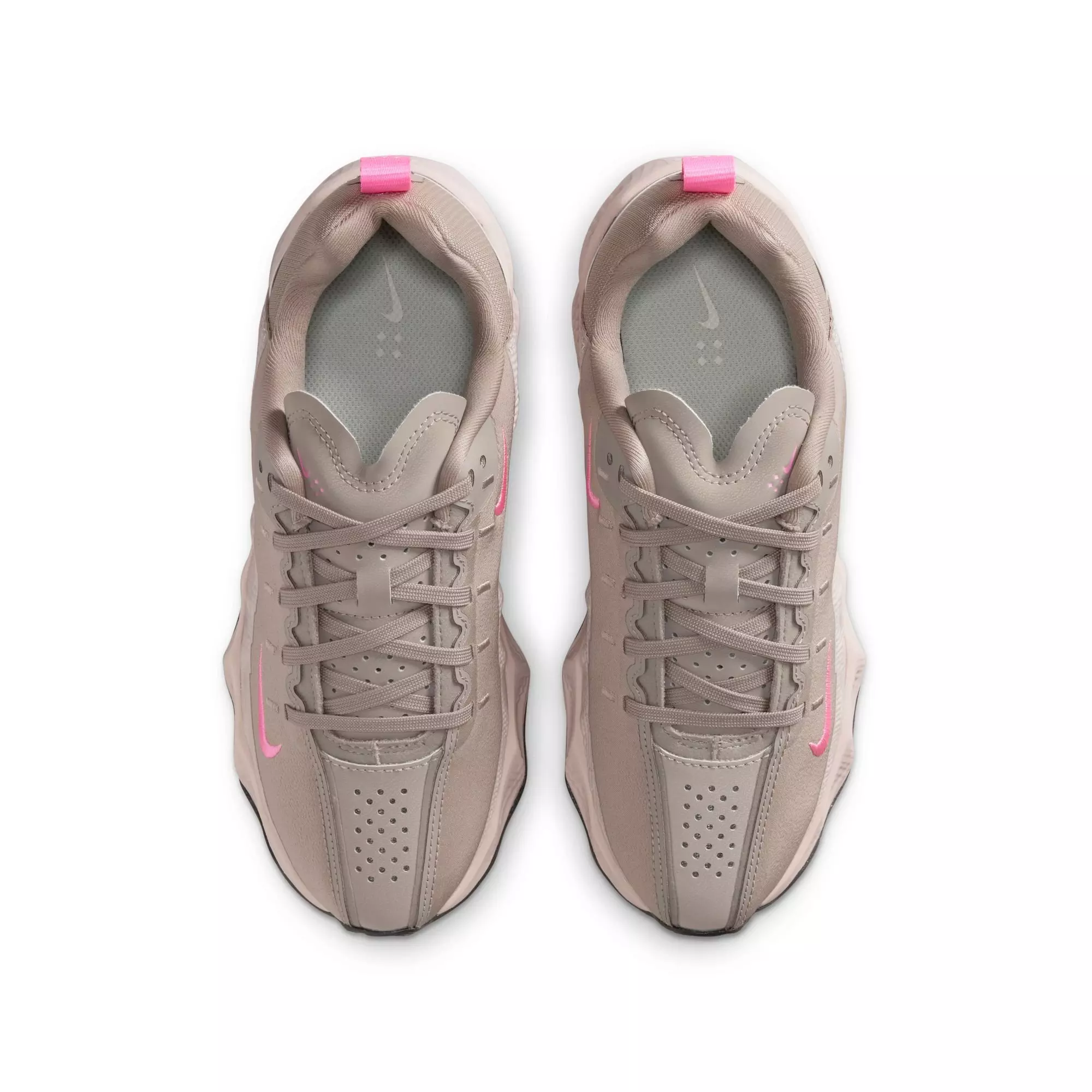 Nike Ava Rover "Malt Pale Ivory/Silt Red/Pink Spell" Grade School Girls' Shoe - PINK