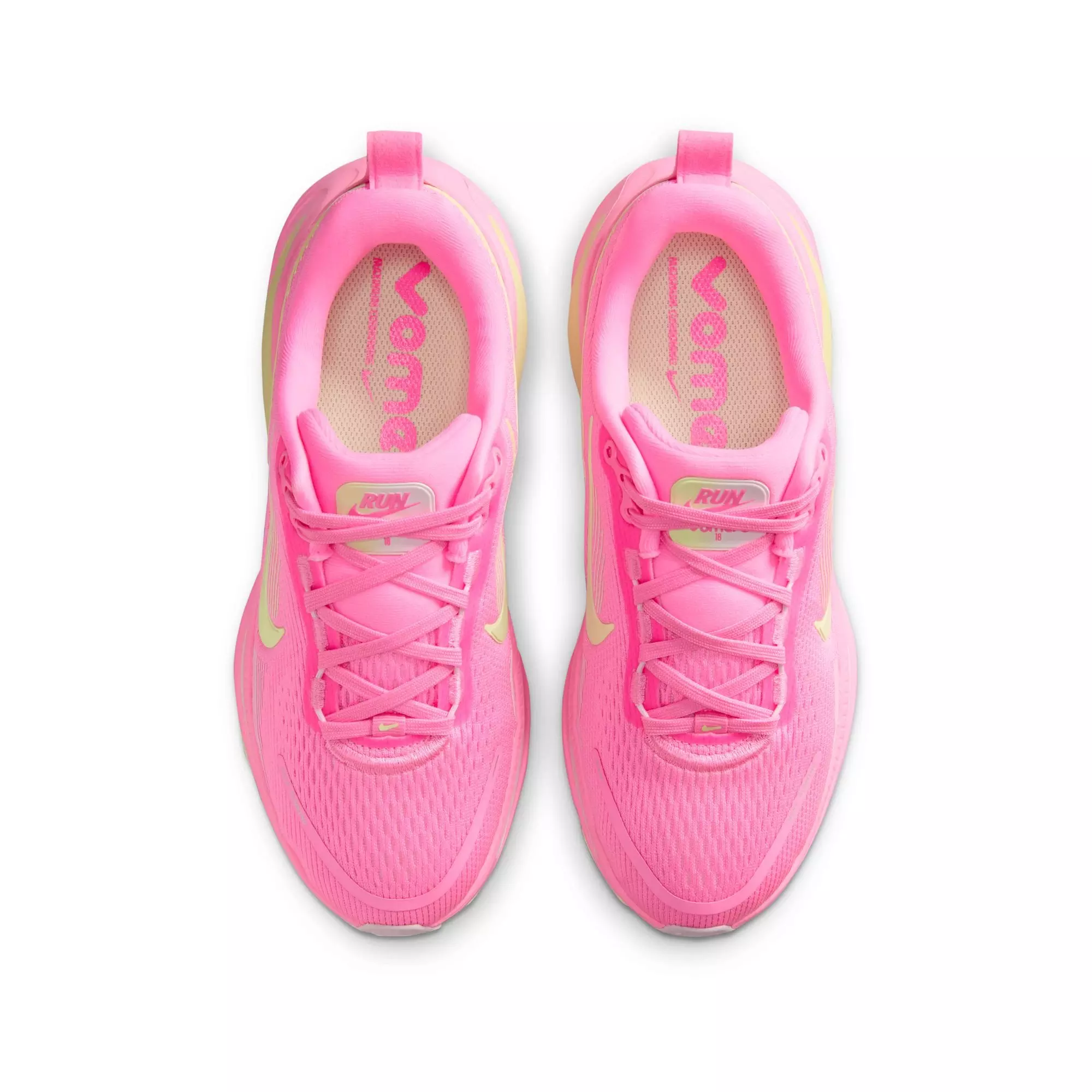 Nike Vomero 18 "Pink Spell/Barely Volt/Pink Foam" Grade School Girls' Shoe - PINK