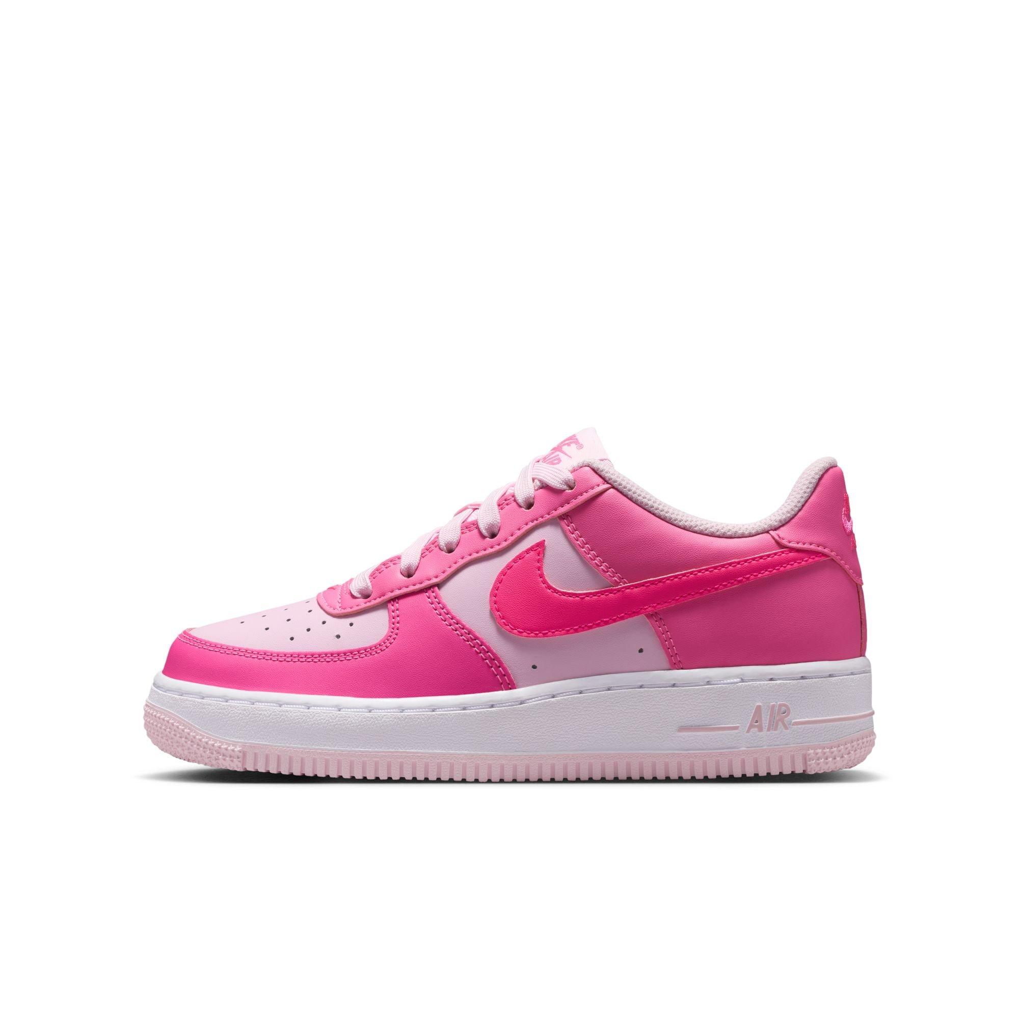 Nike Air Force 1 Low Grade School Girls' "Pinksicle/Hyper Pink/Pink Foam/White" Shoe