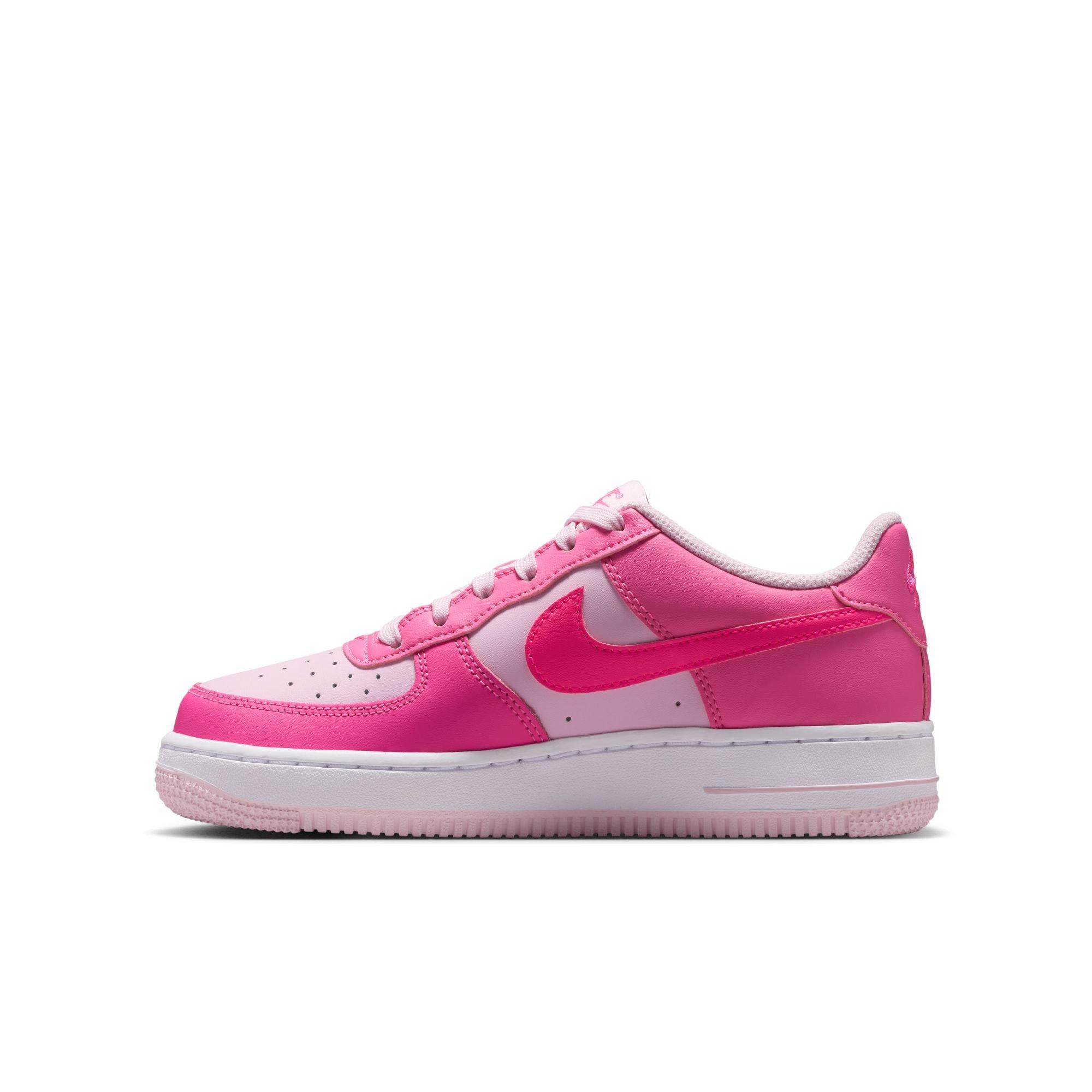 Nike Air Force 1 Low Grade School Girls' "Pinksicle/Hyper Pink/Pink Foam/White" Shoe