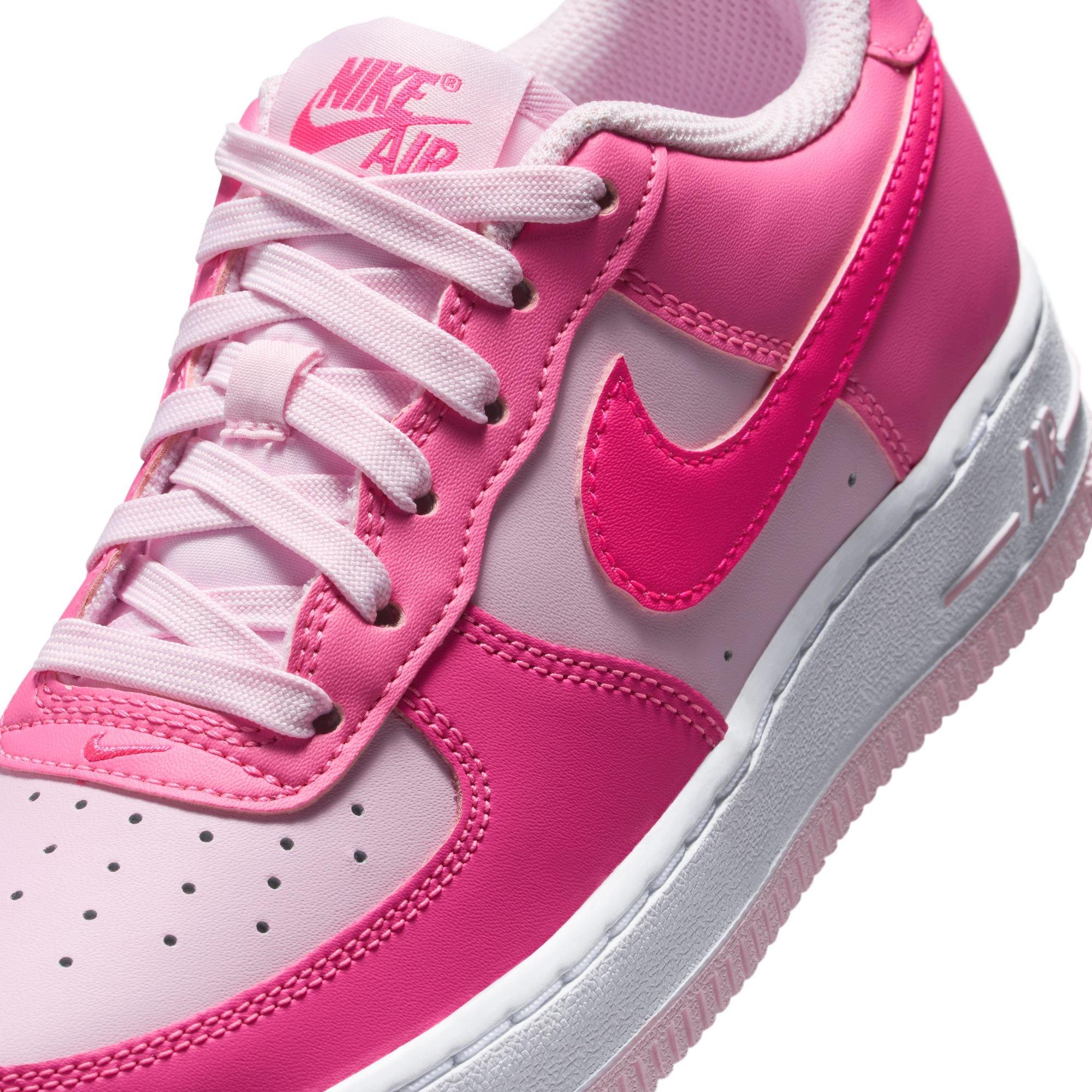 Nike Air Force 1 Low Grade School Girls' "Pinksicle/Hyper Pink/Pink Foam/White" Shoe