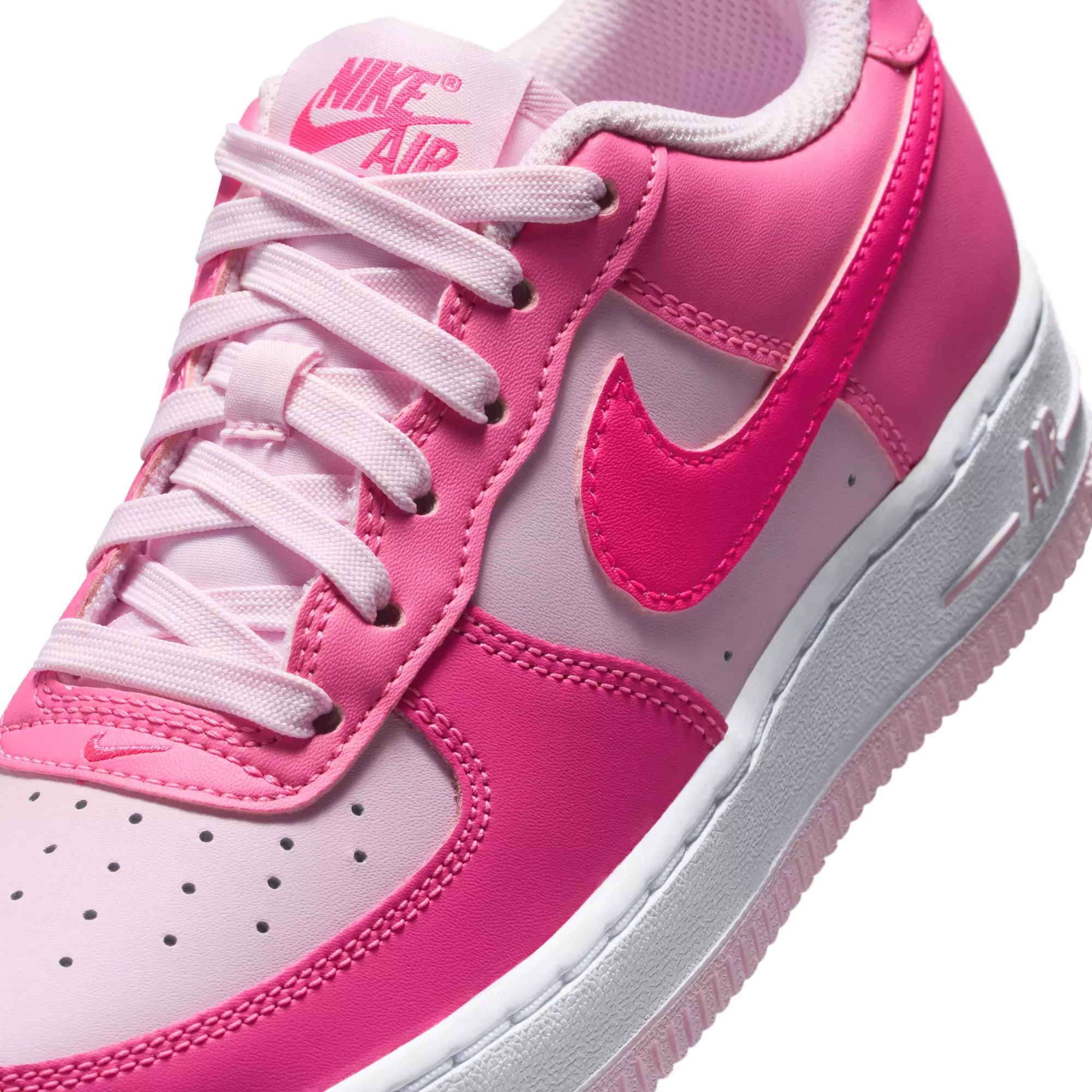 Nike Air Force 1 Low "Pinksicle/Hyper Pink/Pink Foam/White" Grade School Girls' Shoe - PINK