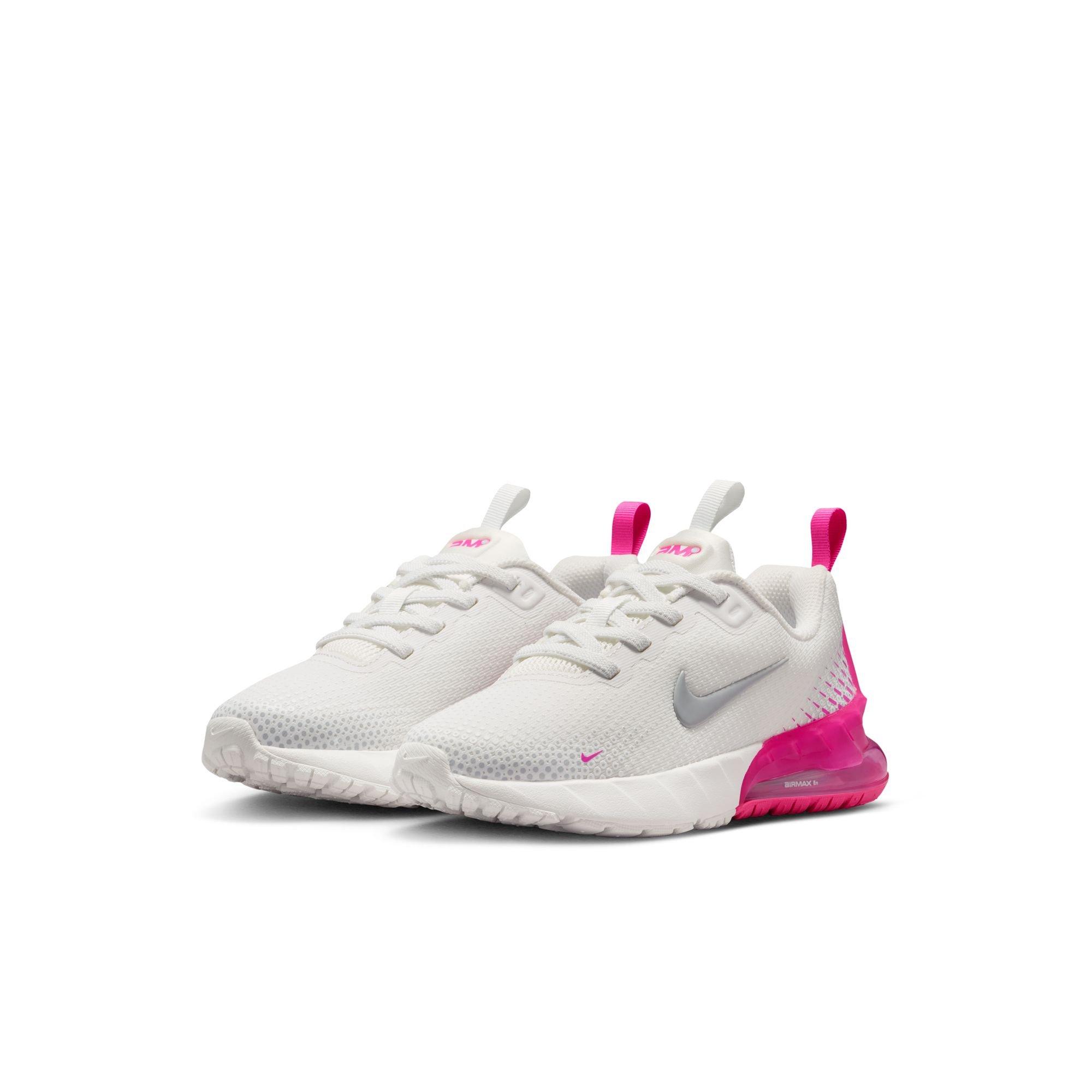 Nike Air Max Phoenix Preschool Girls' "Summit White/Wolf Grey/Laser Fuchsia" Shoe