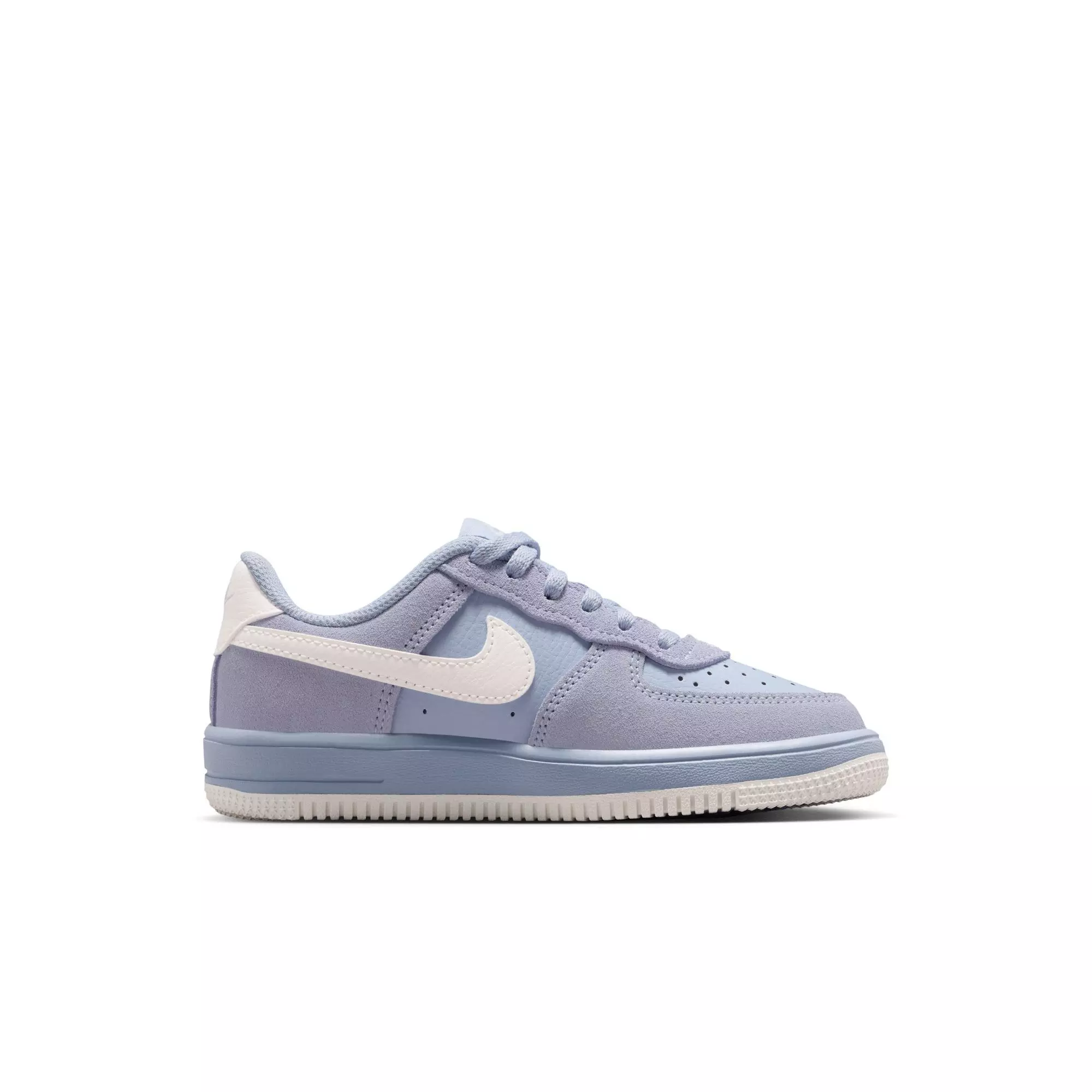 Nike Air Force 1 Low LV8 2 "Ghost/Sail" Preschool Girls' Shoe - BLUE