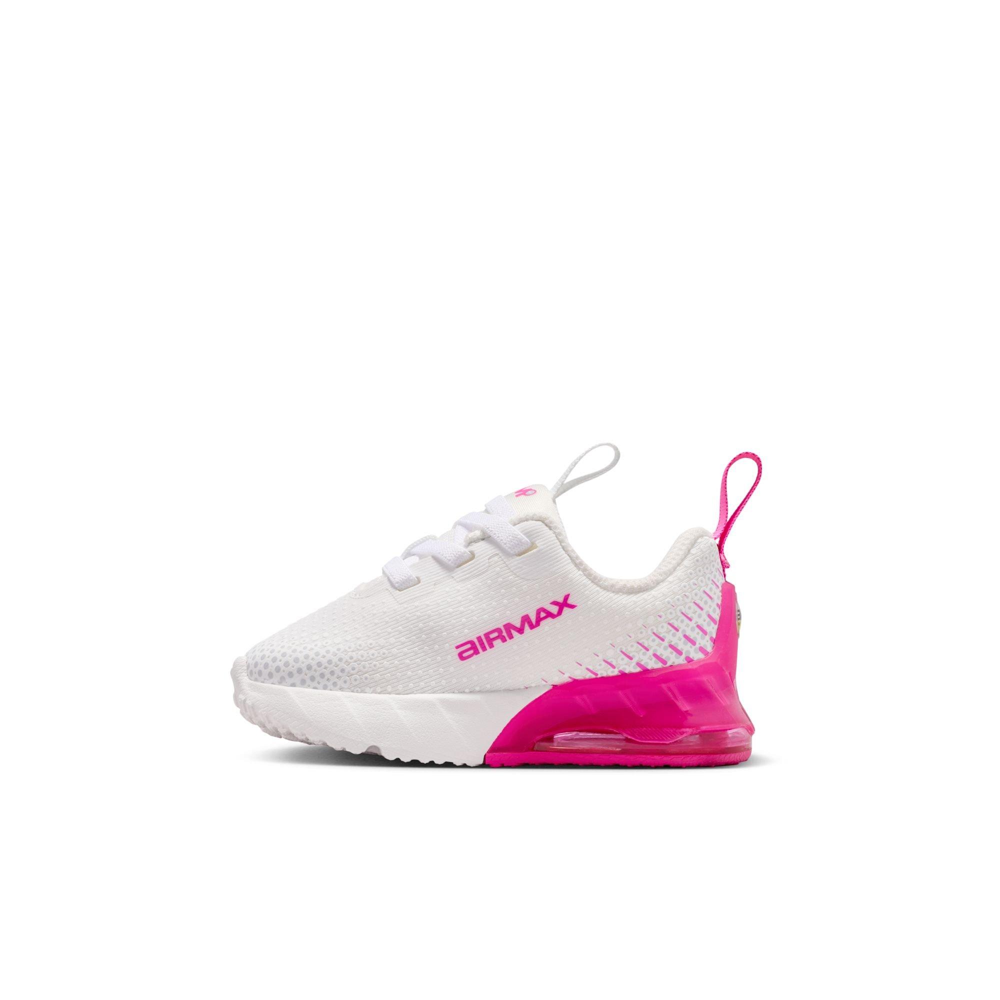 Nike Air Max Phoenix Toddler Girls' "Summit White/Wolf Grey/Laser Fuchsia" Shoe