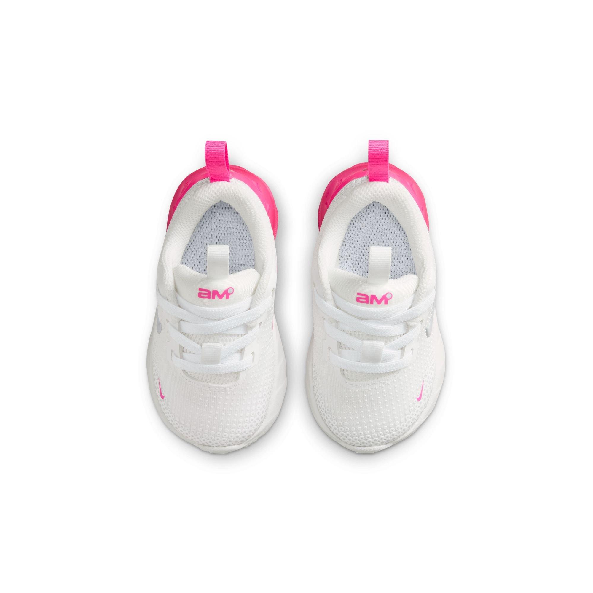 Nike Air Max Phoenix Toddler Girls' "Summit White/Wolf Grey/Laser Fuchsia" Shoe