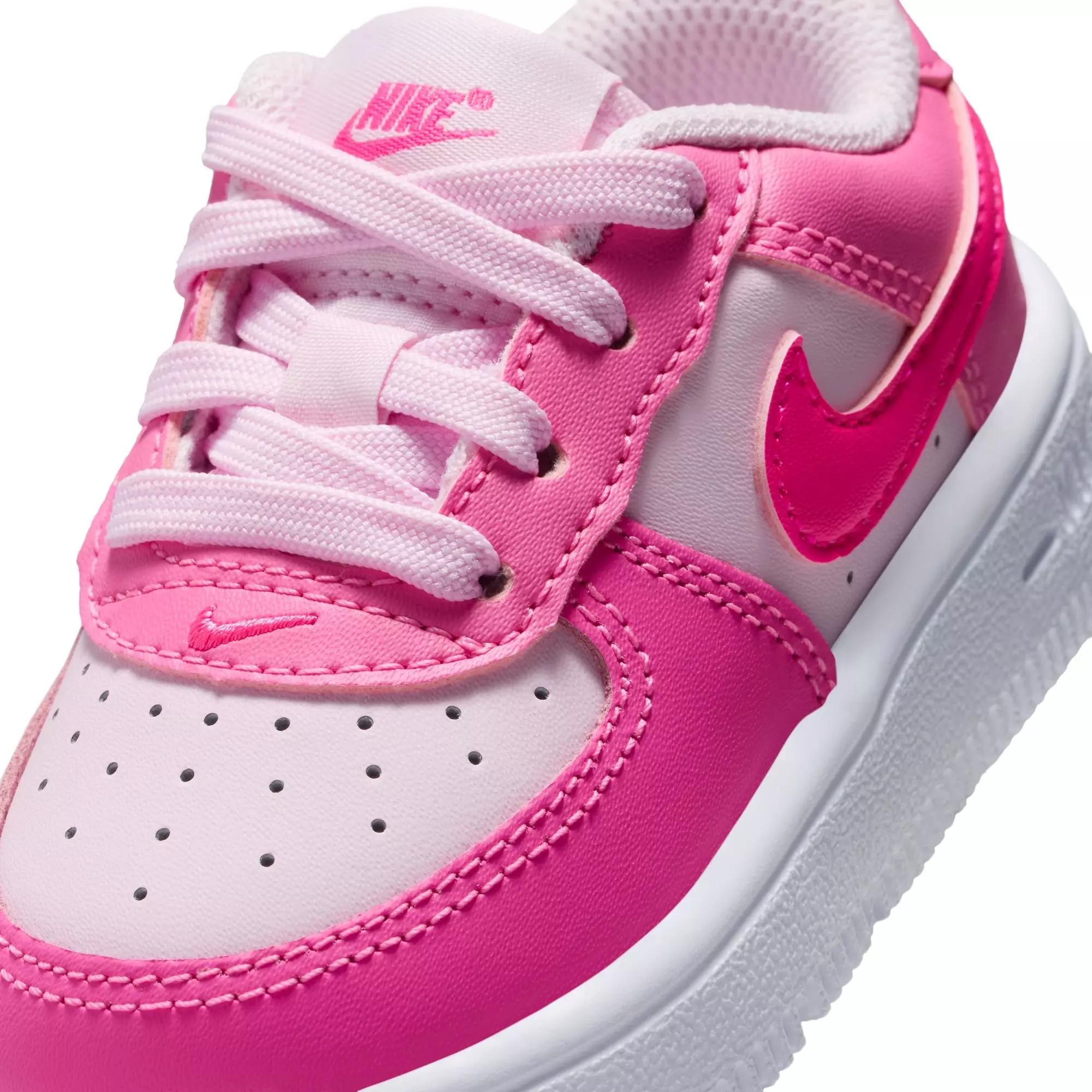 Nike Air Force 1 "Pinksicle/Hyper Pink/Pink Foam/White" Toddler Girls' Shoe - PINK
