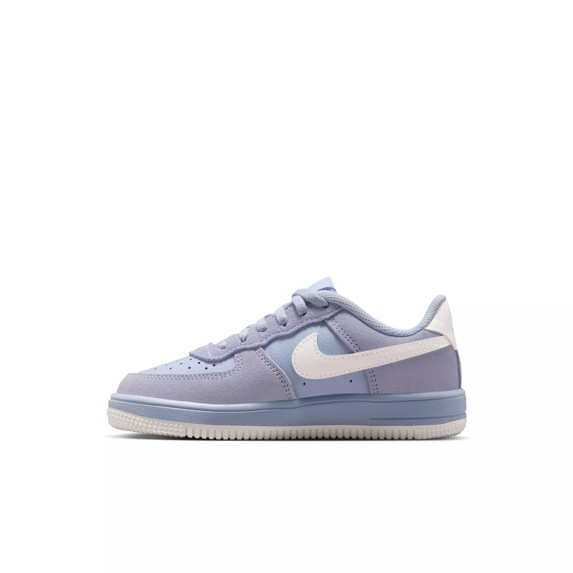 Nike Air Force 1 Low LV8 2 "Ghost/Sail" Toddler Girls' Shoe - BLUE