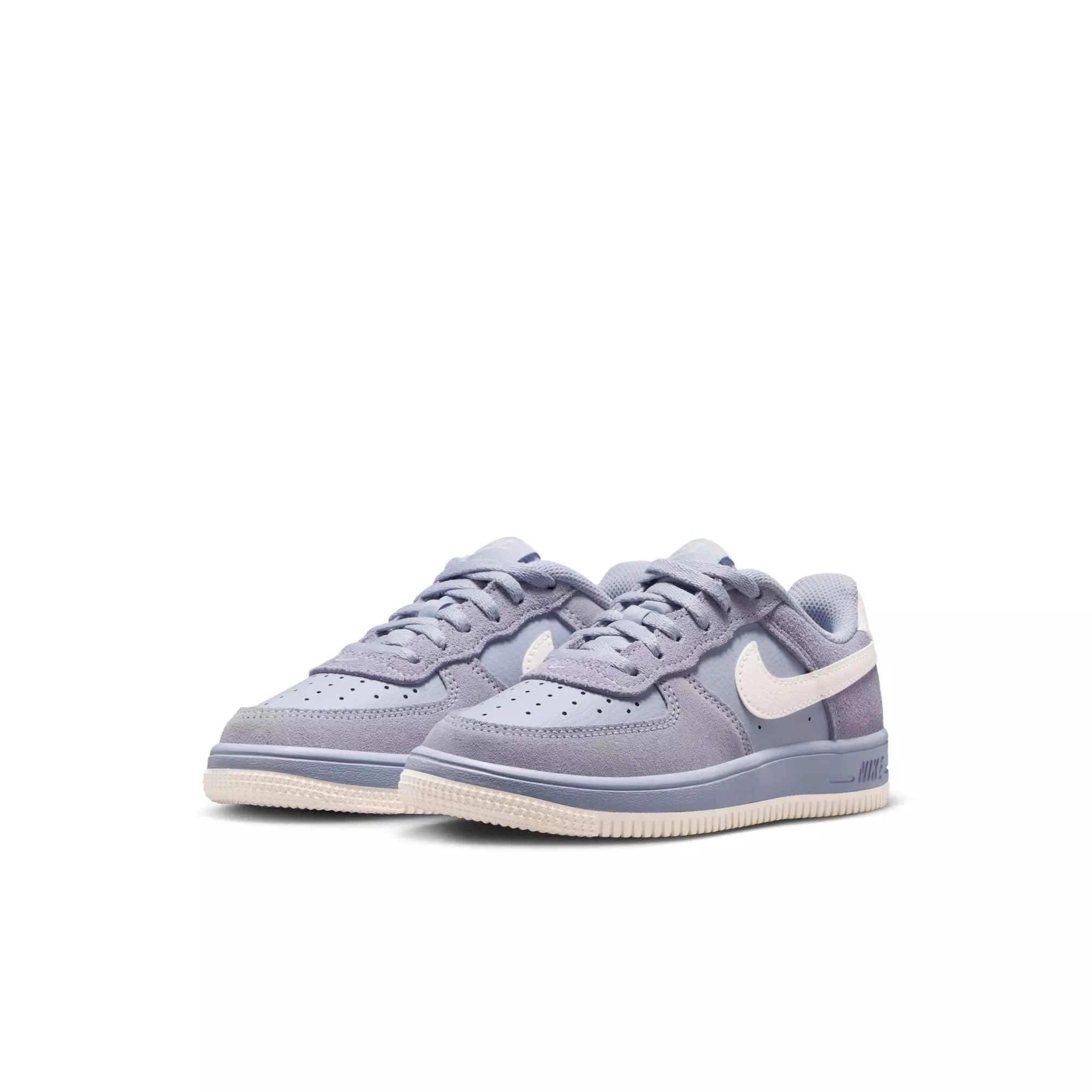 Nike Air Force 1 Low LV8 2 "Ghost/Sail" Toddler Girls' Shoe - BLUE