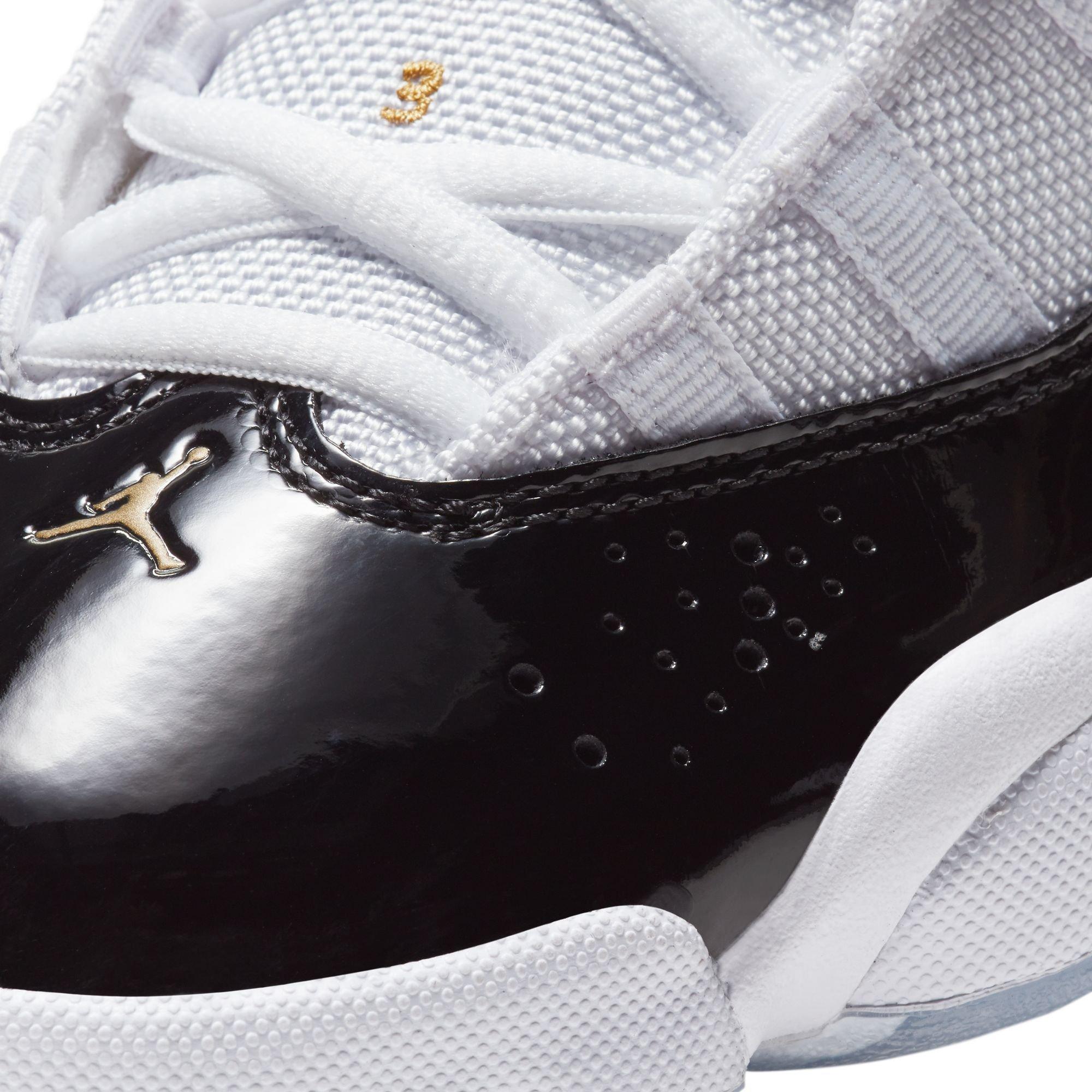 Jordan 6 Rings Grade School Boys' "White/Metallic Gold/Black/Ice" Shoe