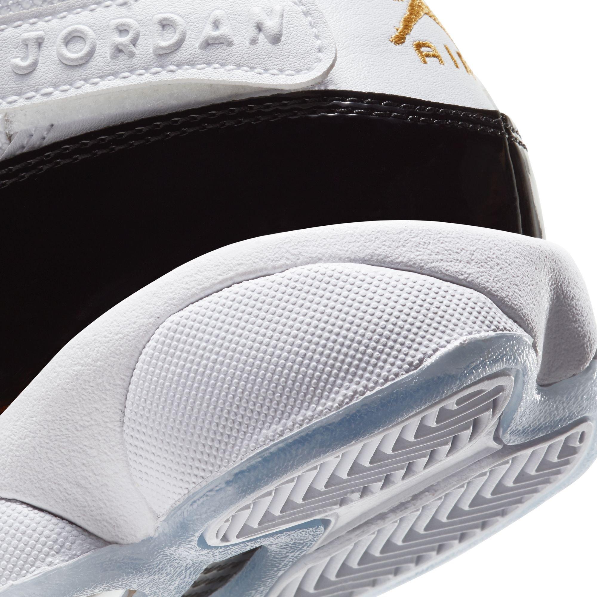 Jordan 6 Rings Grade School Boys' "White/Metallic Gold/Black/Ice" Shoe