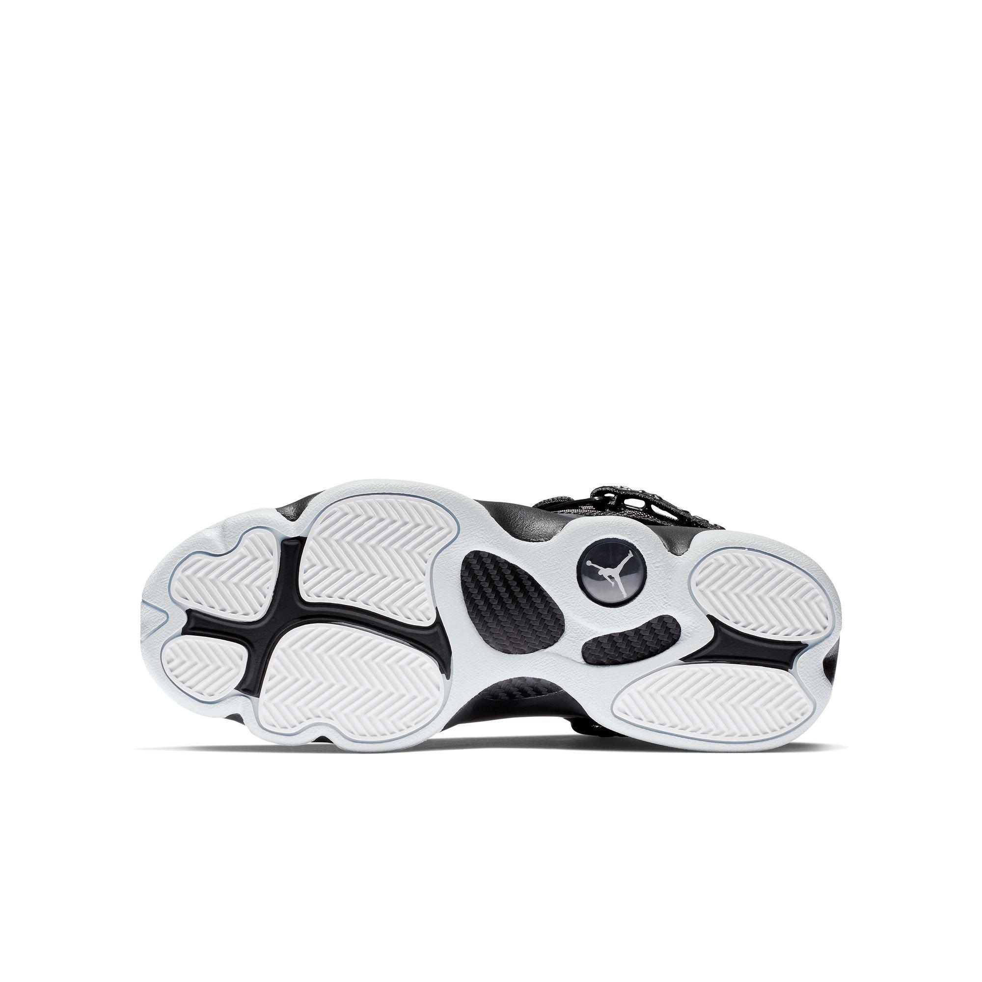 Jordan 6 Rings Grade School Boys' "Black/White" Shoe