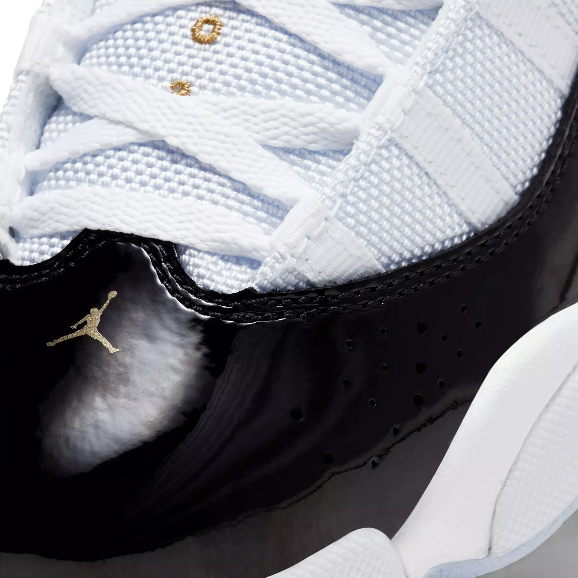 Jordan 6 Rings "White/Metallic Gold/Black/Ice" Preschool Boys' Shoe - WHITE/BLACK/GOLD