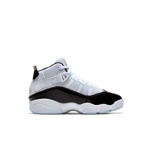 Jordan 6 Rings "White/Metallic Gold/Black/Ice" Preschool Boys' Shoe