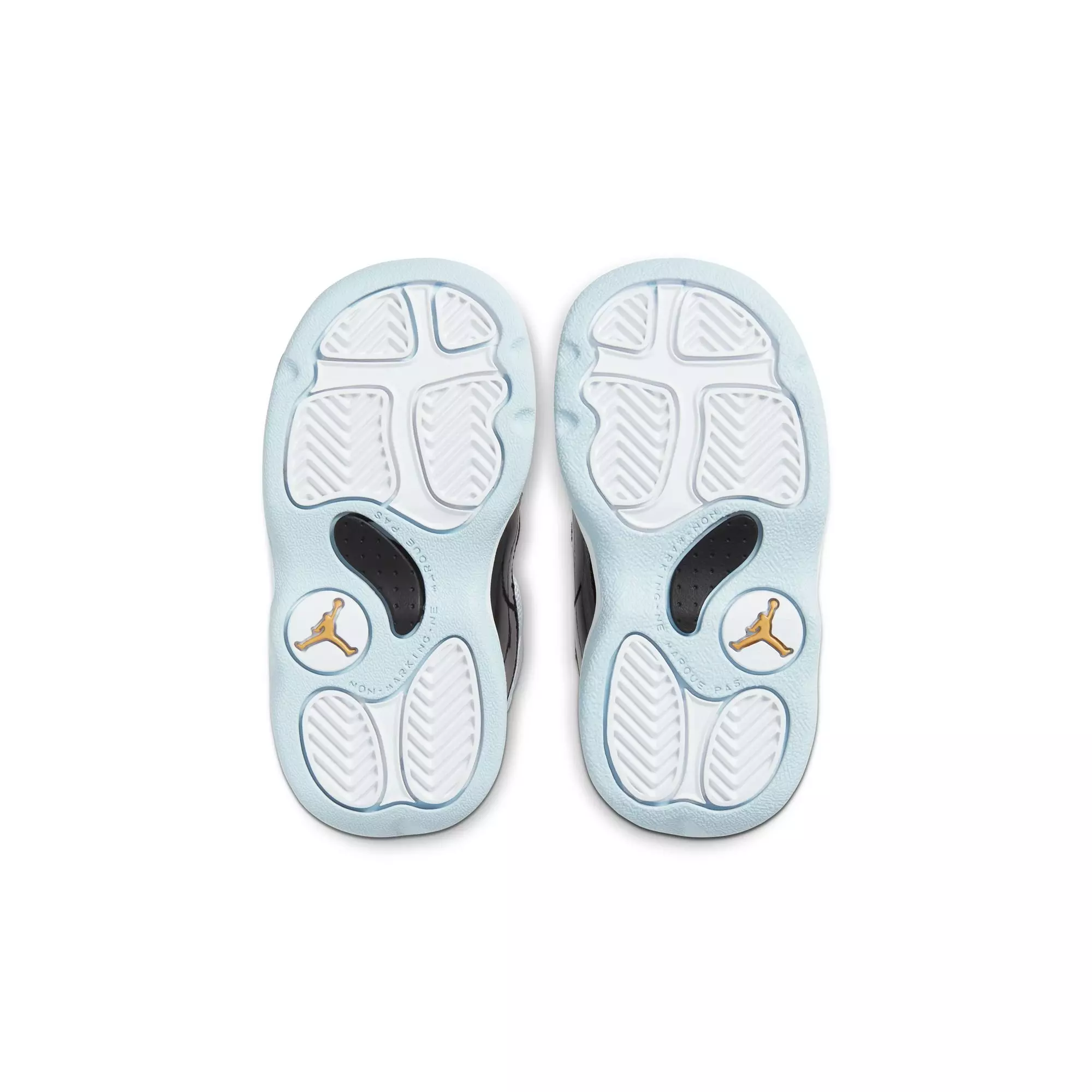 Jordan 6 Rings "White/Metallic Gold/Black Ice" Toddler Boys' Shoe - WHITE/BLACK/GOLD