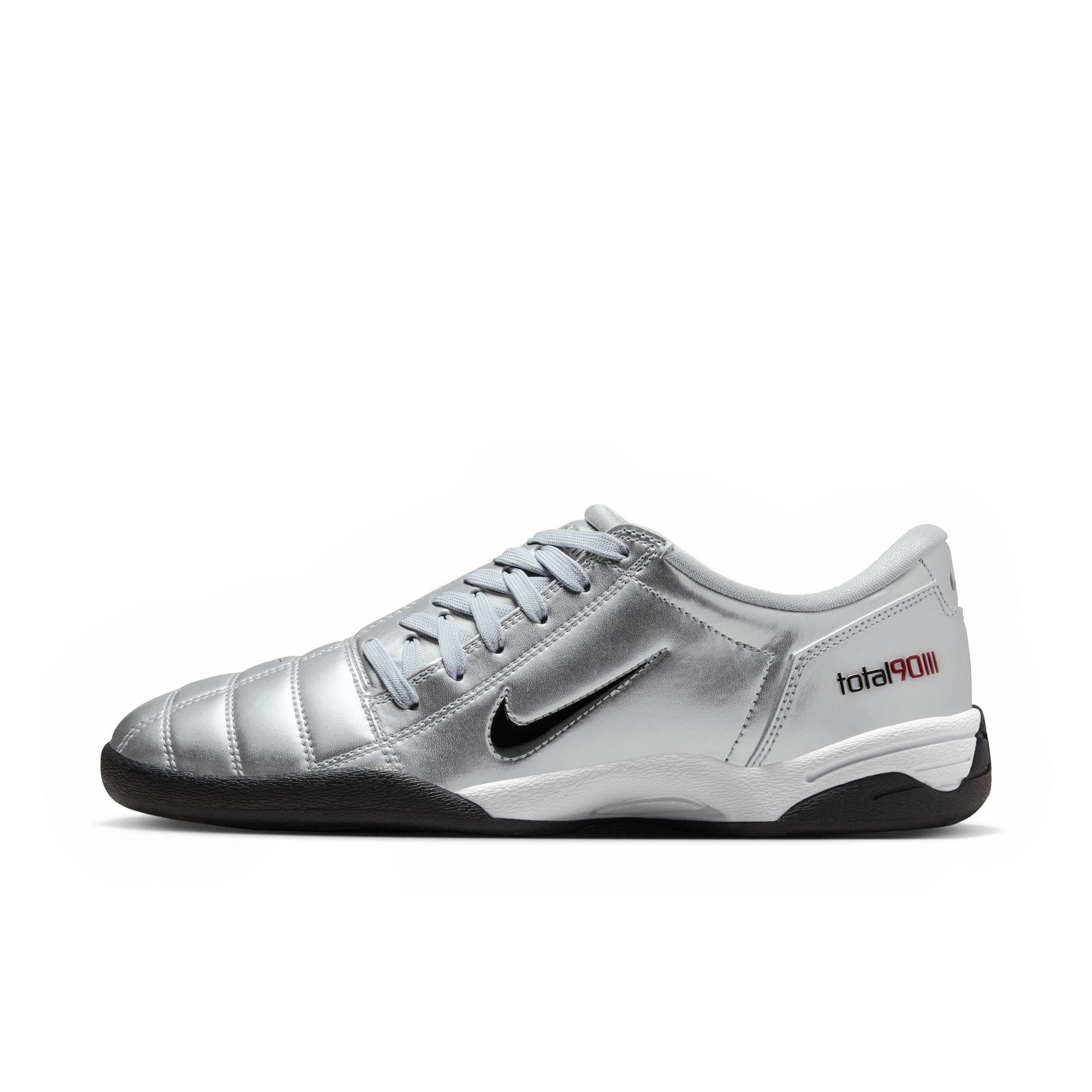 Nike Total 90 "Metallic Silver/Black/University Red" Women's Shoe - SILVER/BLACK Thumbnail View 3
