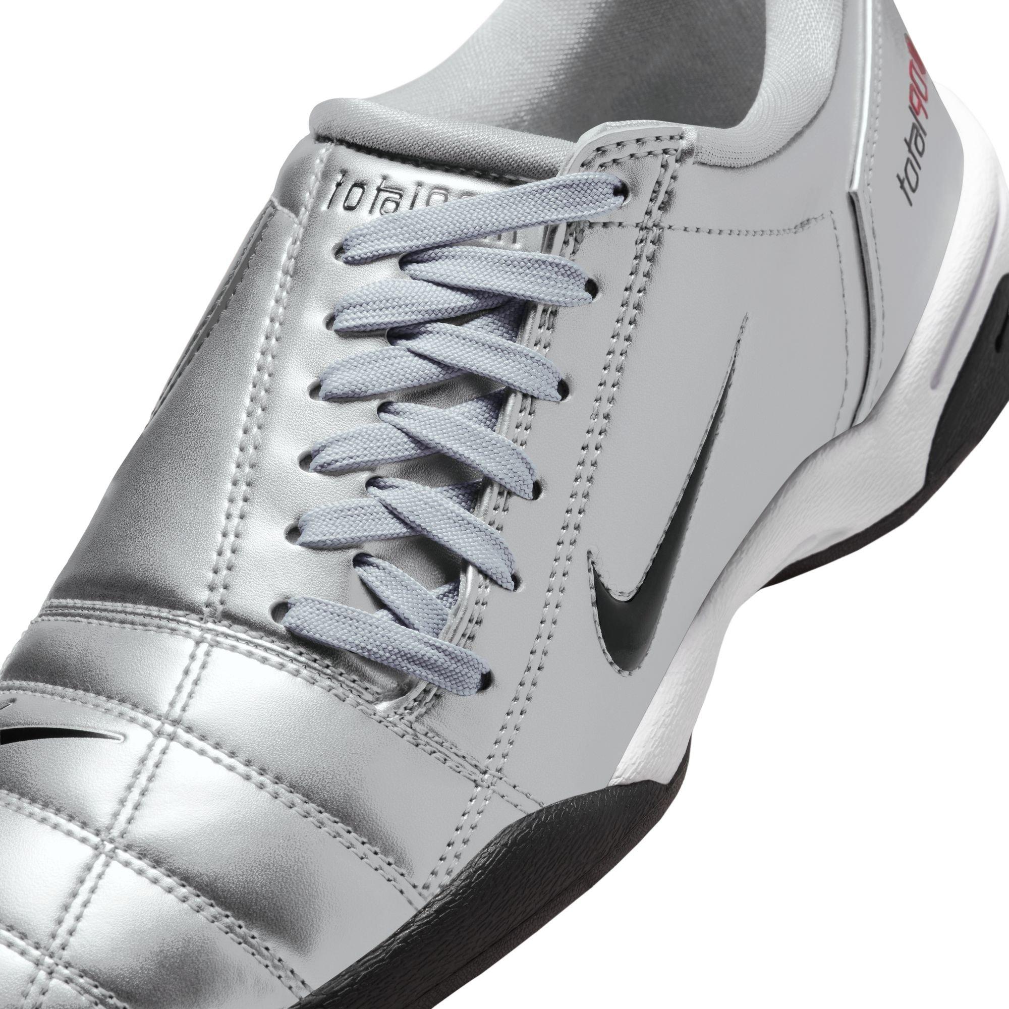 Nike Total 90 "Metallic Silver/Black/University Red" Women's Shoe - SILVER/BLACK Thumbnail View 9