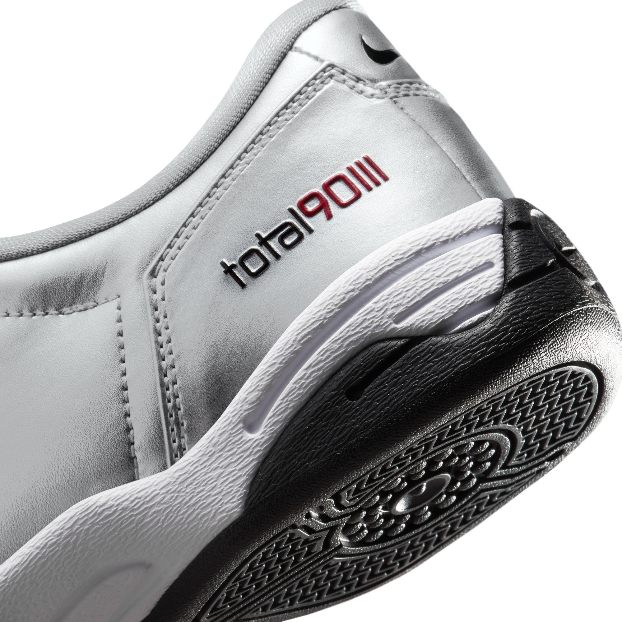 Nike Total 90 "Metallic Silver/Black/University Red" Women's Shoe - SILVER/BLACK Thumbnail View 10