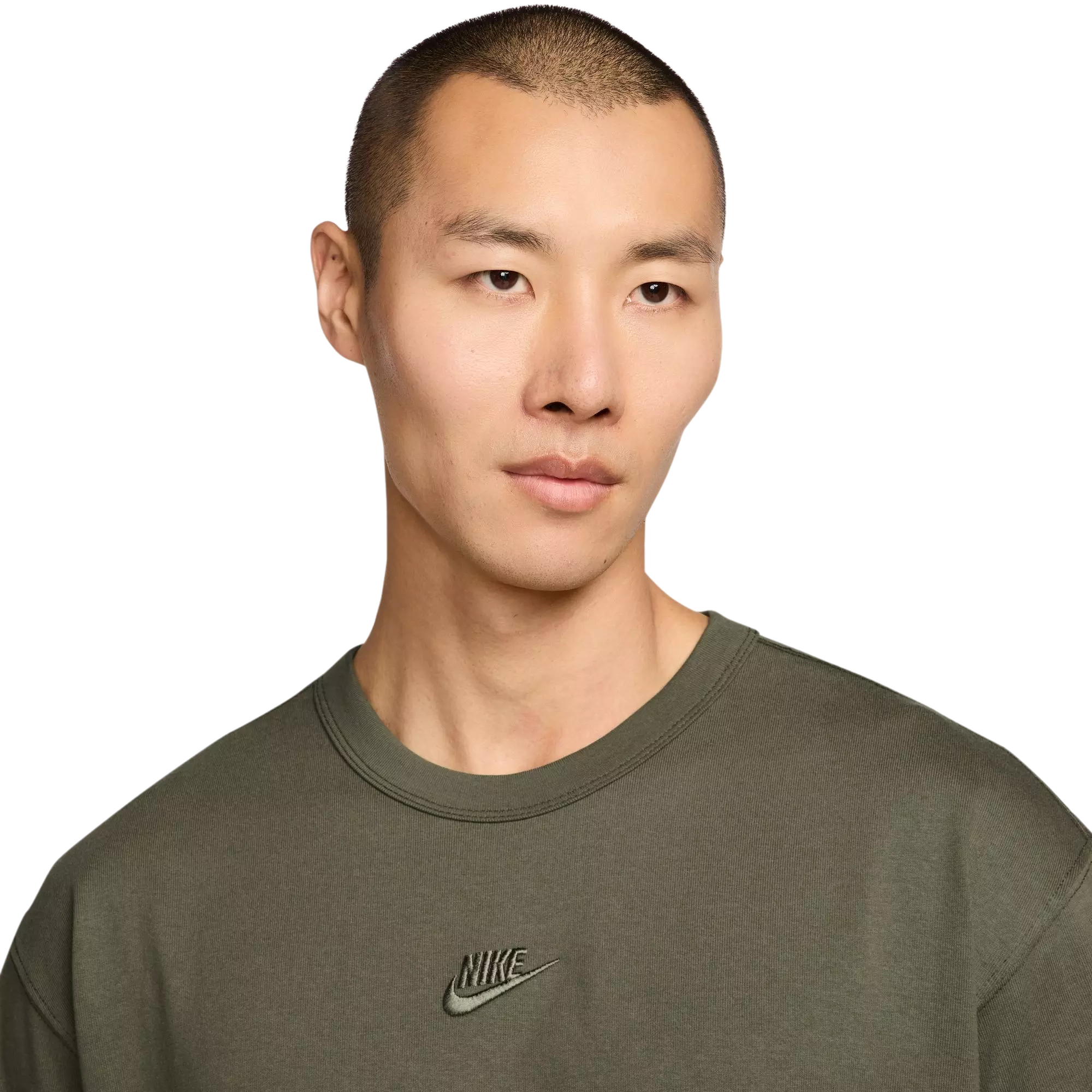 Nike Men's Sportswear Premium Essentials Tee - OLIVE