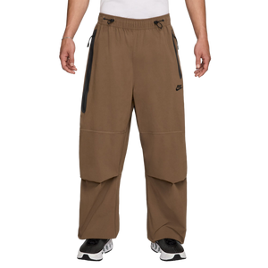 Nike Men's Tech Woven Oversized Pants-Brown/Black