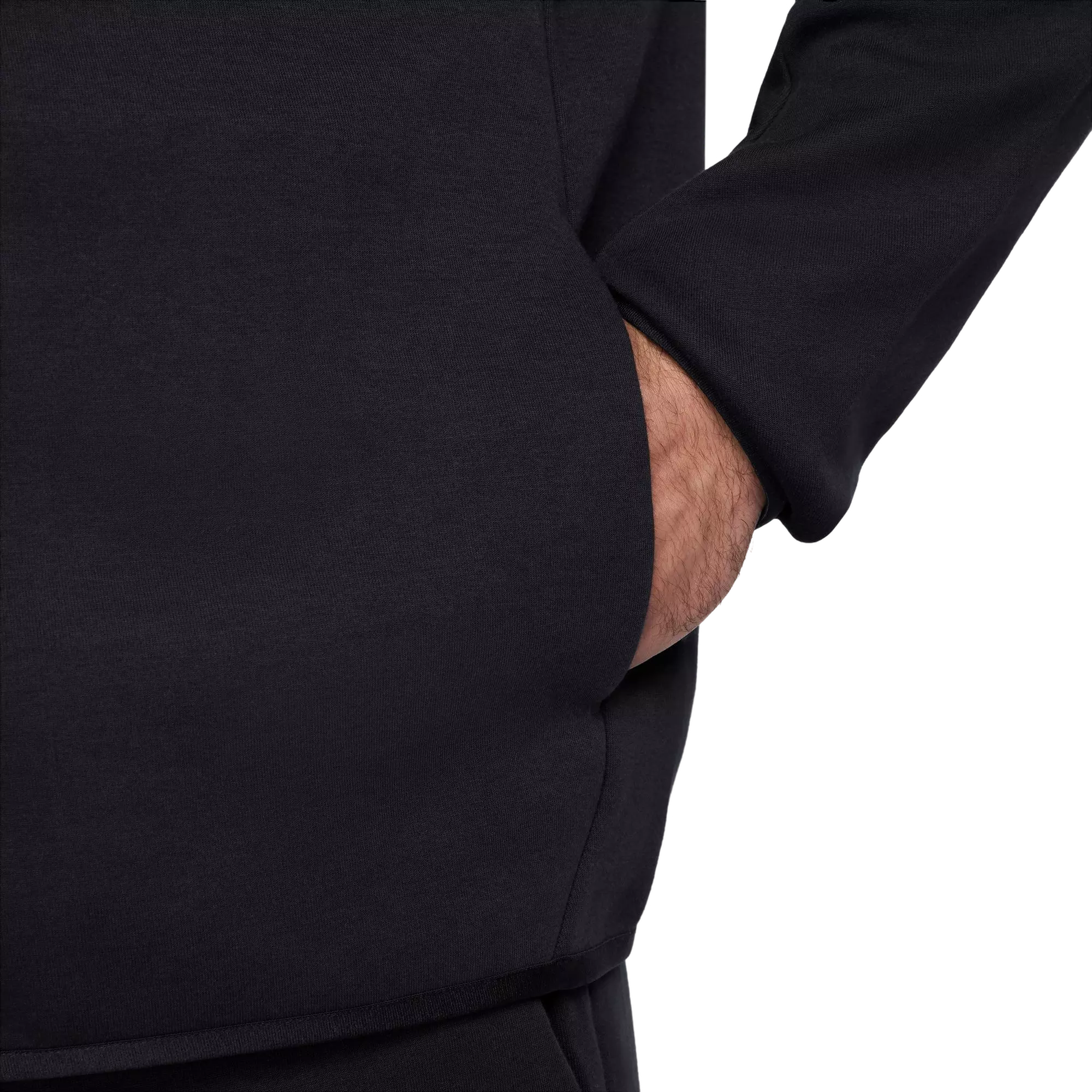 Nike Men's Tech Full-Zip Windrunner Jacket - Black - BLACK