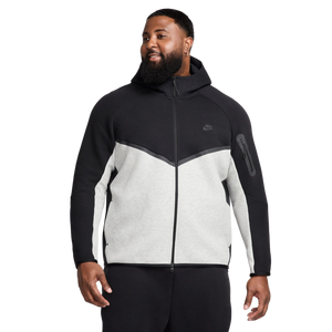 Nike Men's Tech Full-Zip Windrunner Jacket-Black/Grey