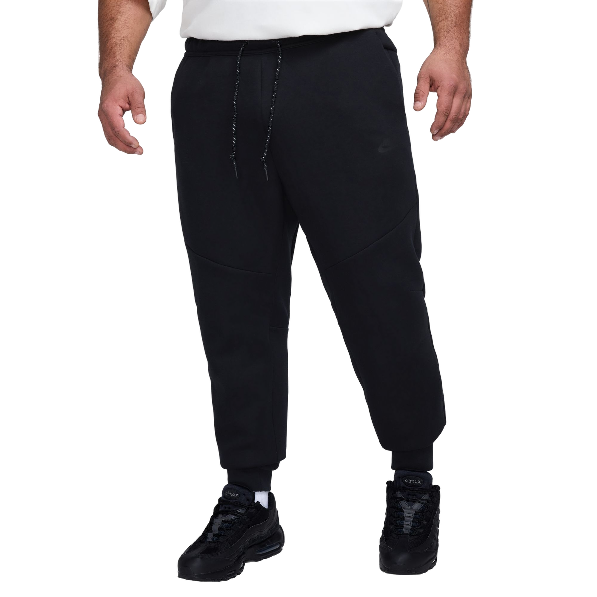 Nike Men's Tech Fleece Joggers - BLACK Thumbnail View 1