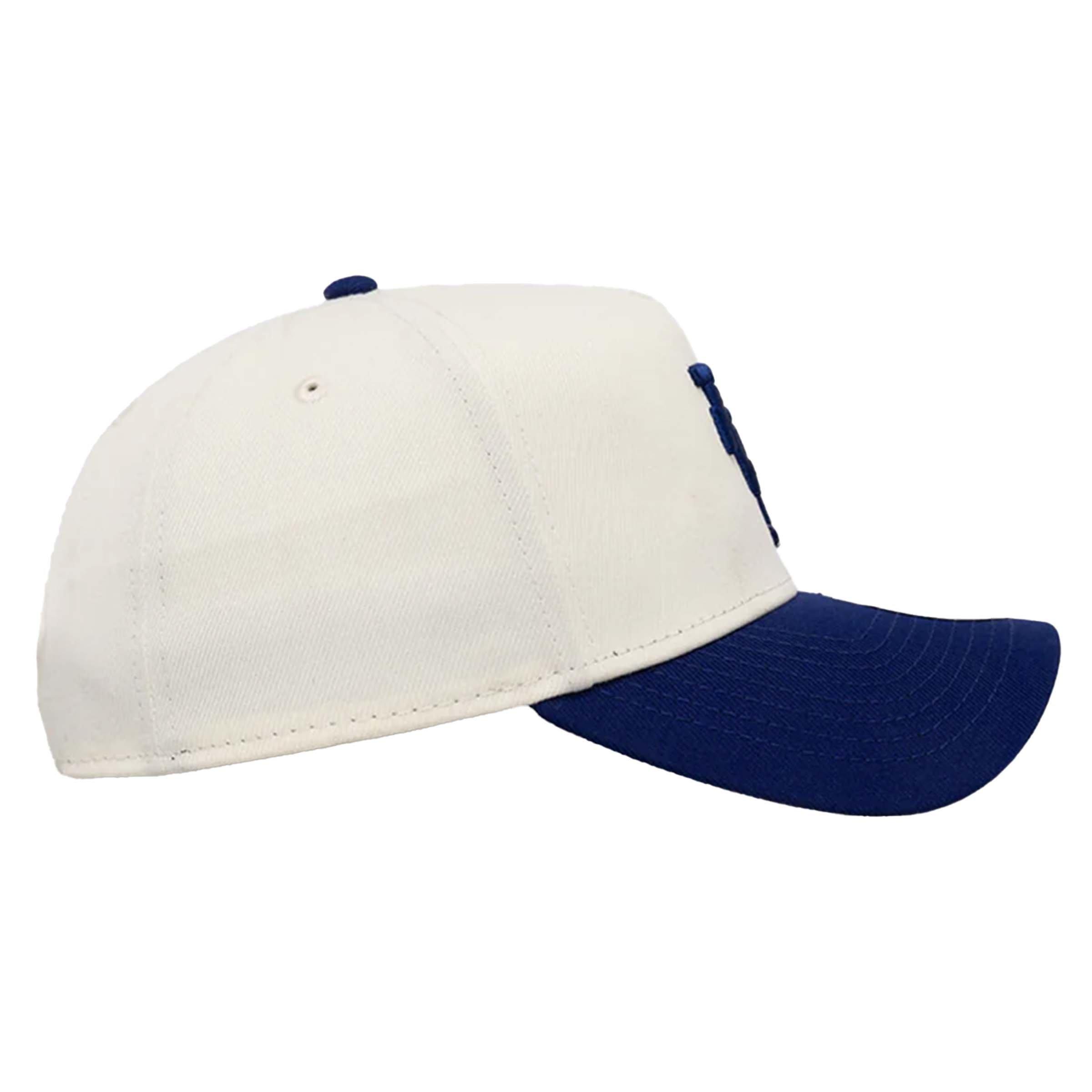 New Era Los Angeles Dodgers 9FORTY Upside Down Cream/Royal Snapback Hat