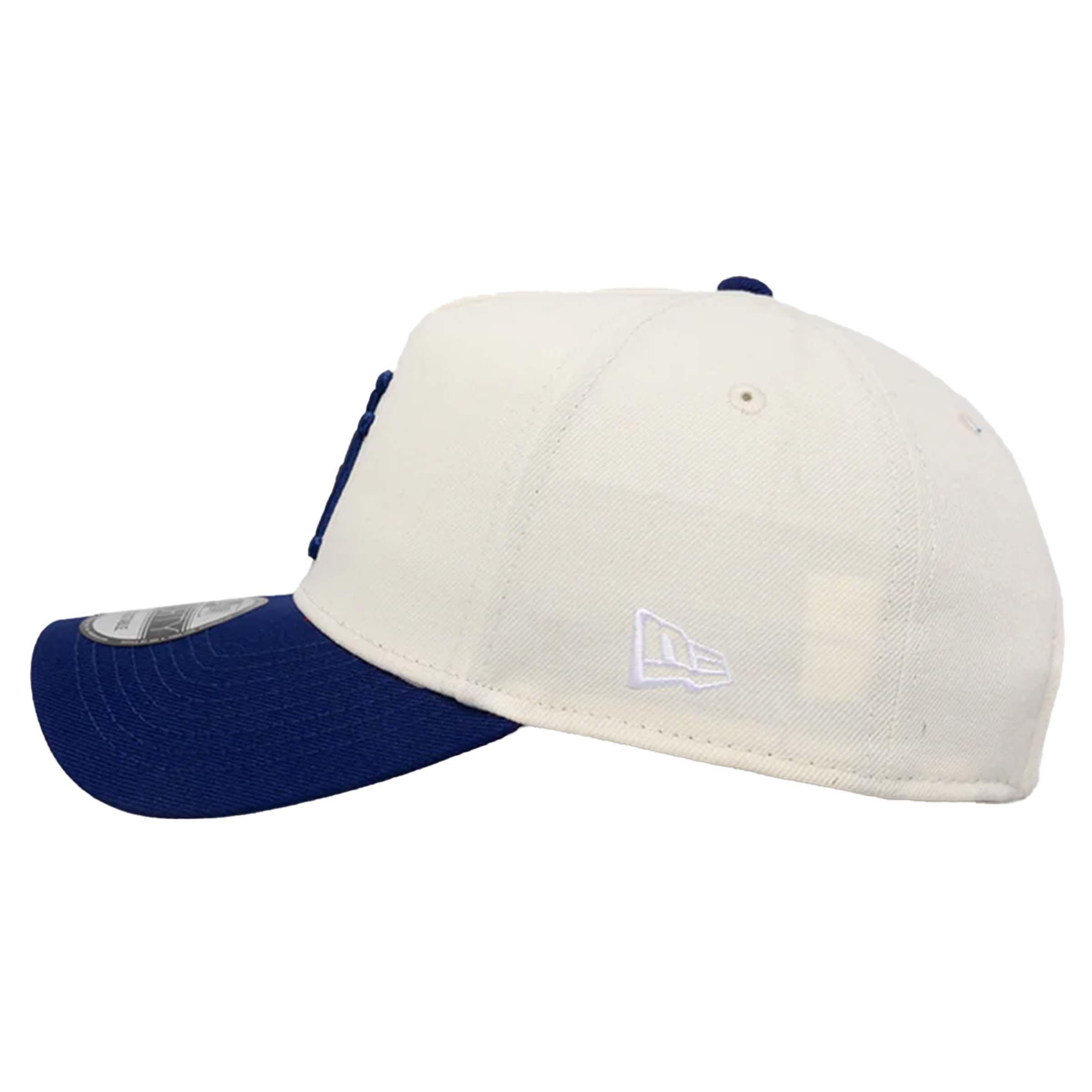 New Era Los Angeles Dodgers 9FORTY Upside Down Cream/Royal Snapback Hat