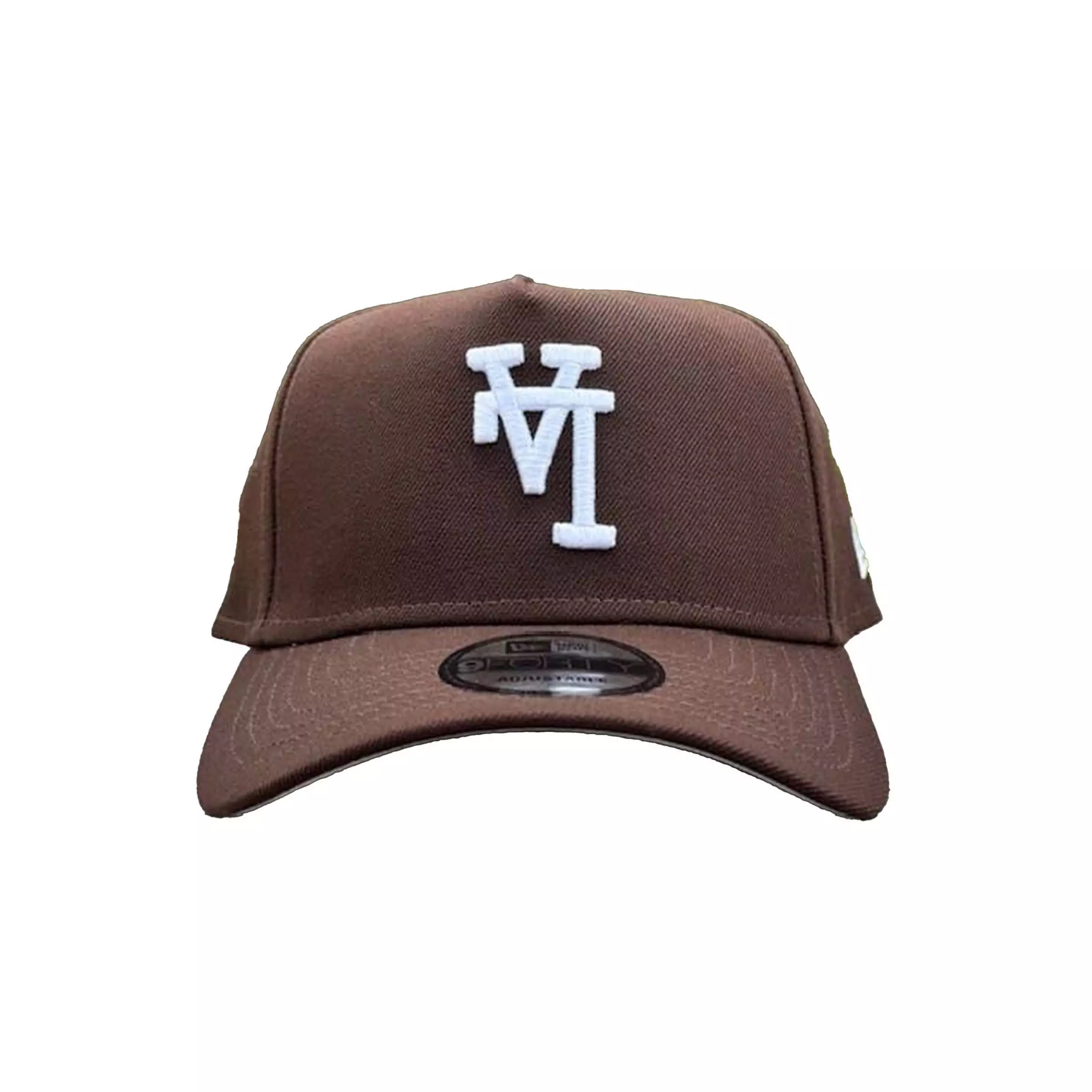 New Era Los Angeles Dodgers 9FORTY Upside Down Snapback Hat-Brown - BROWN