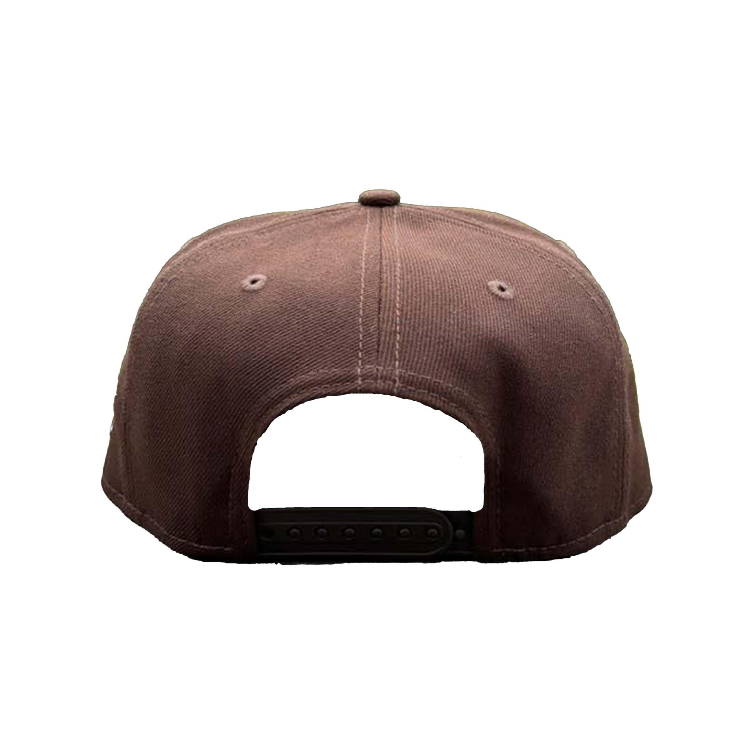New Era Los Angeles Dodgers 9FORTY Upside Down Brown Snapback Hat