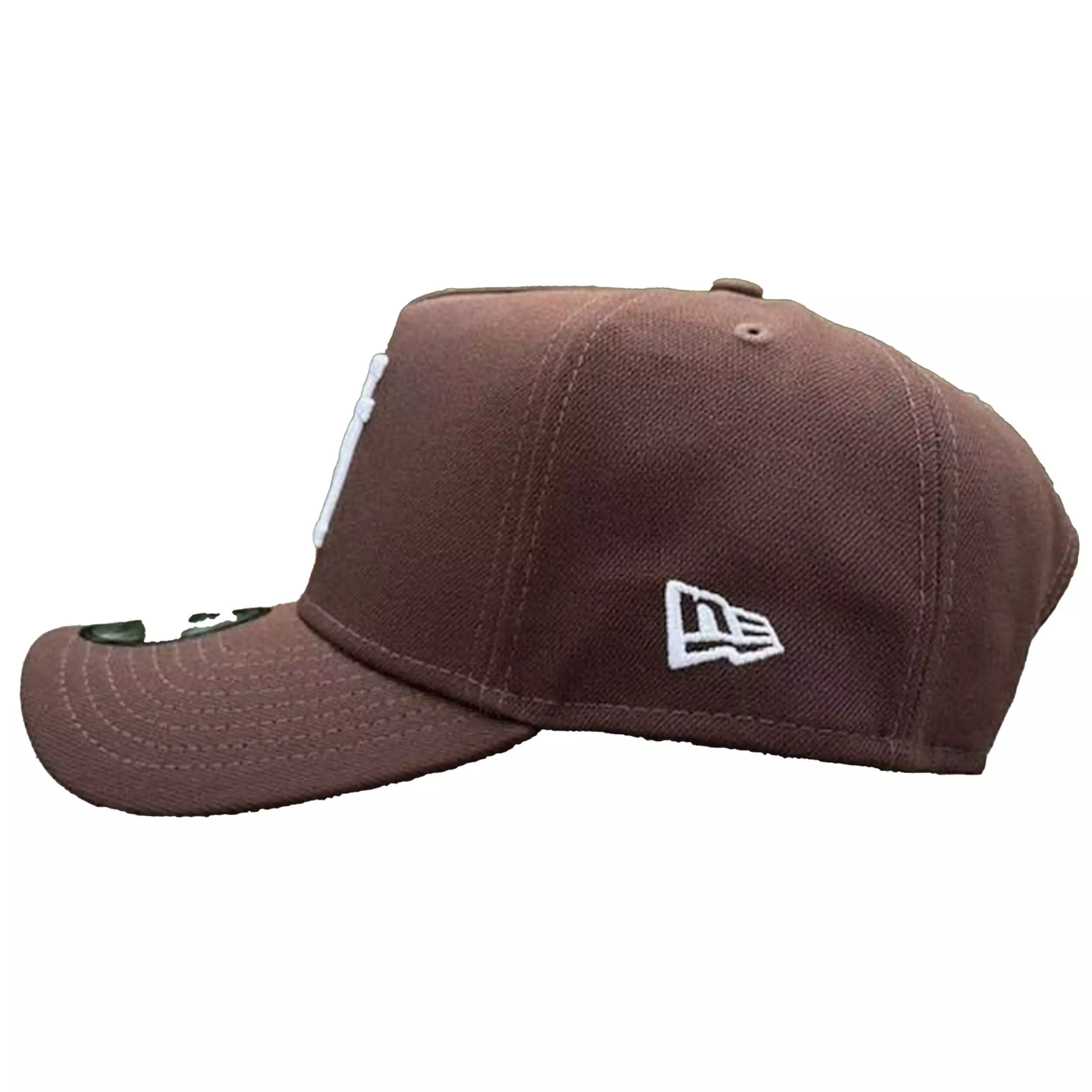 New Era Los Angeles Dodgers 9FORTY Upside Down Snapback Hat-Brown - BROWN
