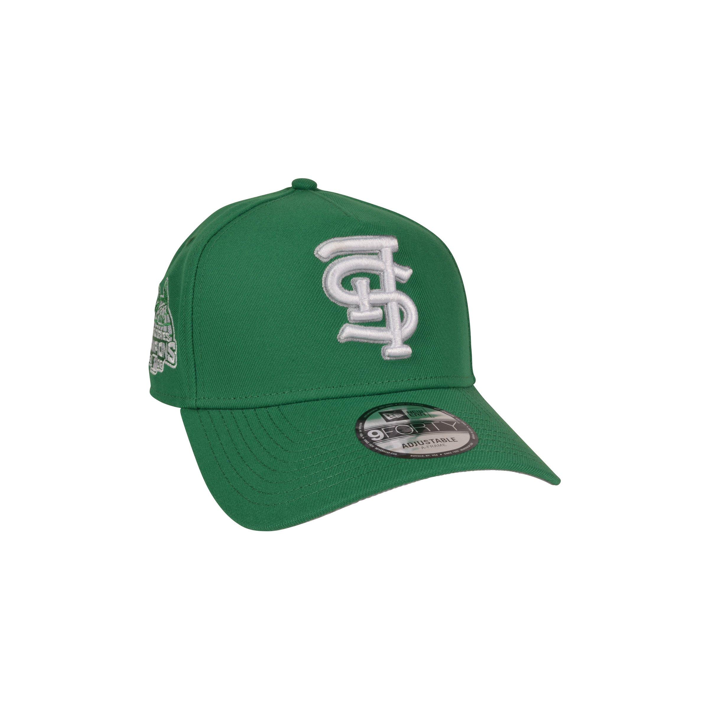 New Era St. Louis Cardinals 9FORTY Upside Down Snapback Hat-Green