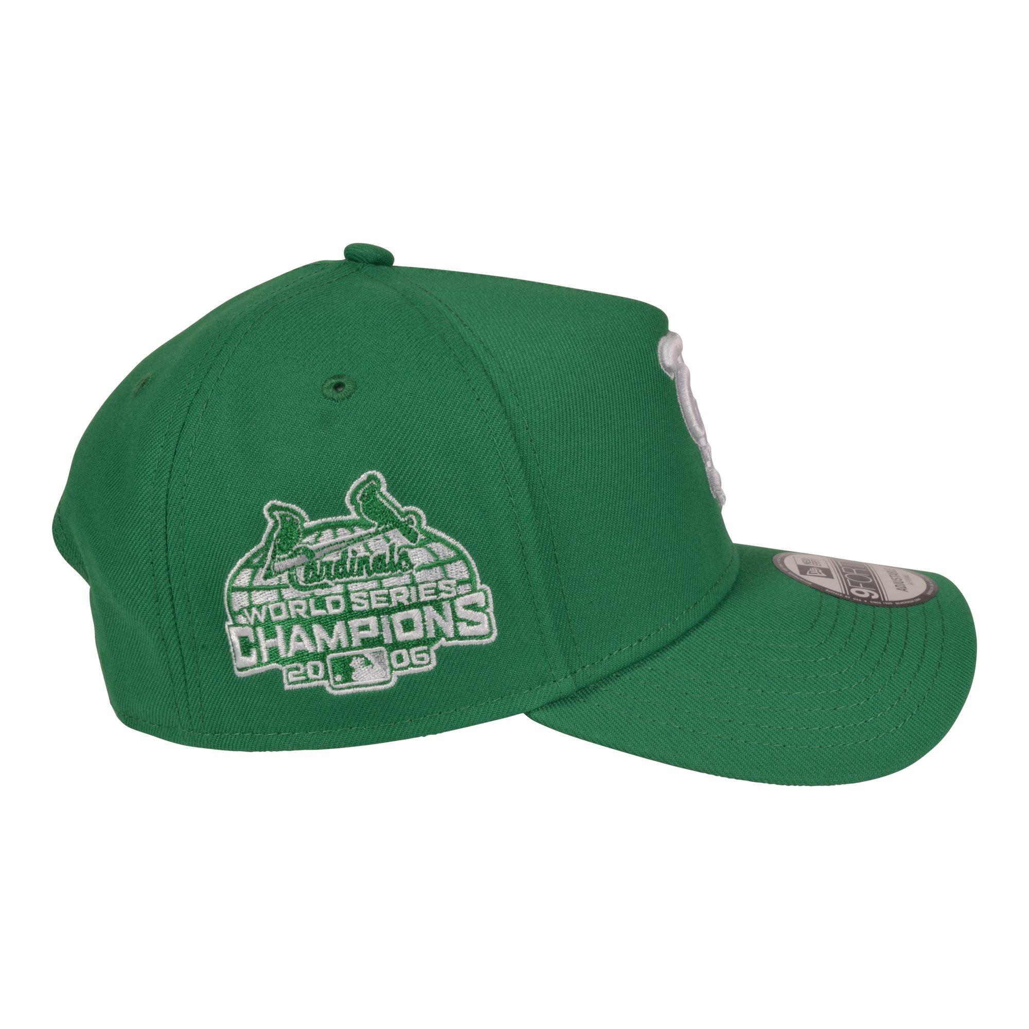 New Era St. Louis Cardinals 9FORTY Upside Down Snapback Hat-Green