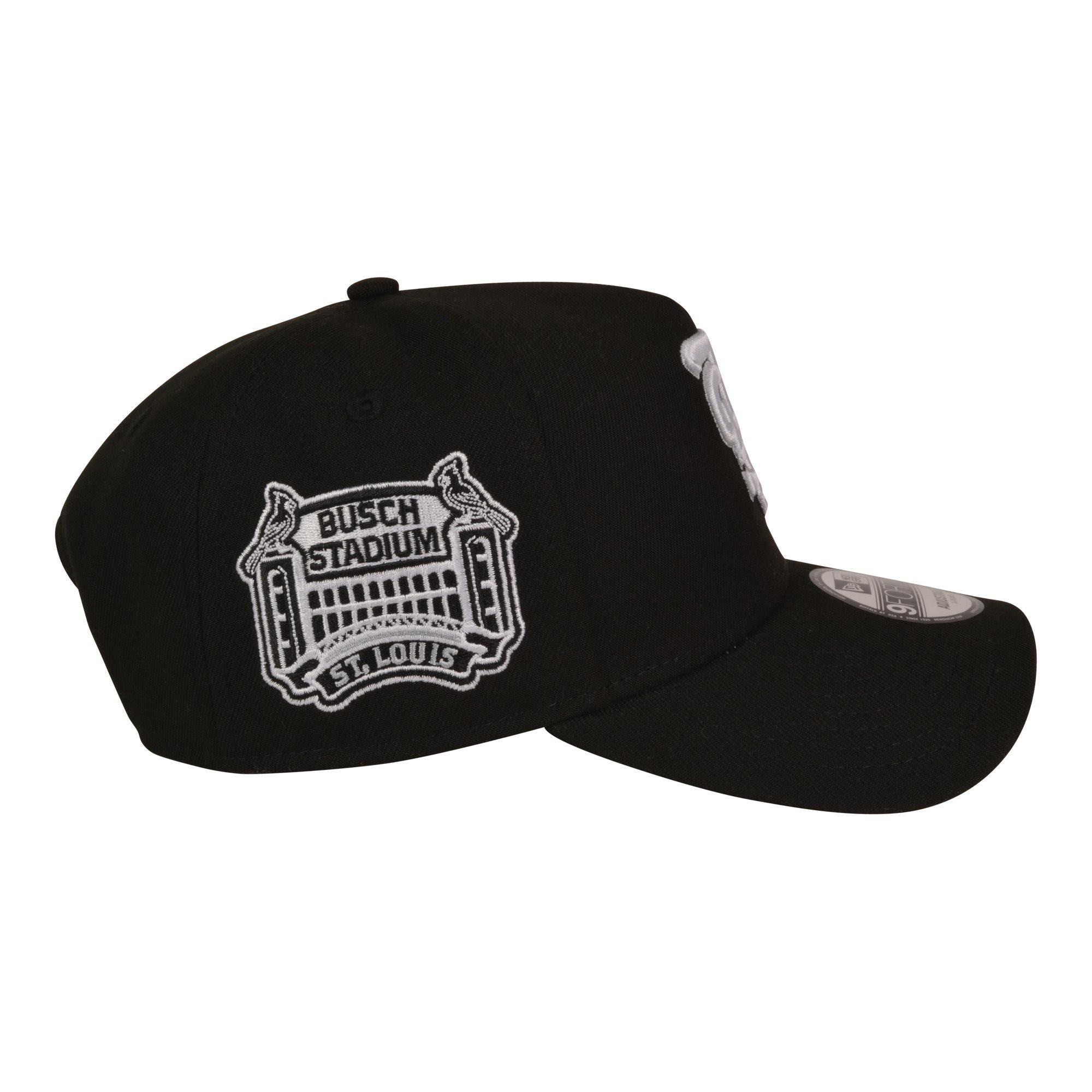 New Era St. Louis Cardinals 9FORTY Upside Down Snapback Hat-White/Black