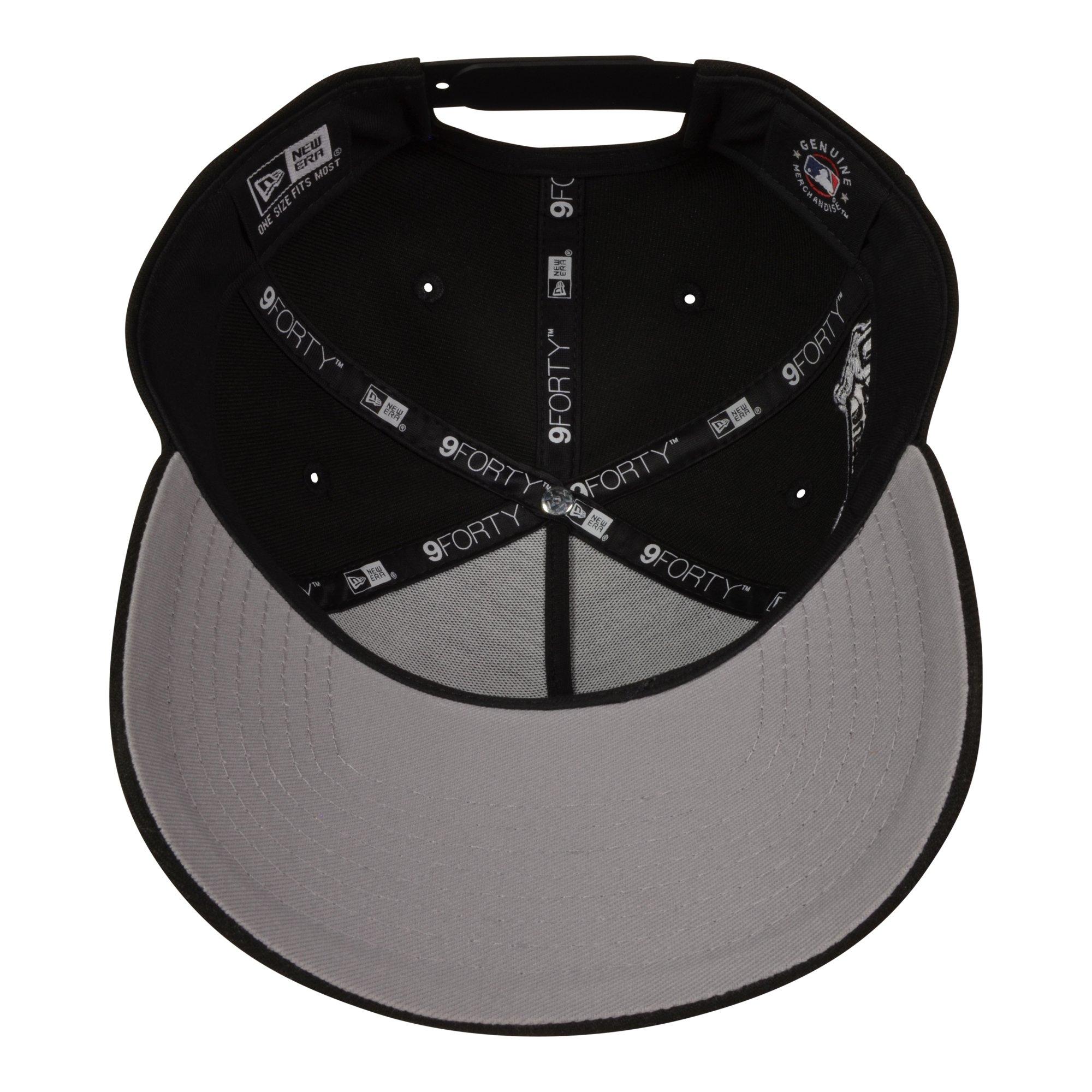 New Era St. Louis Cardinals 9FORTY Upside Down Snapback Hat-White/Black