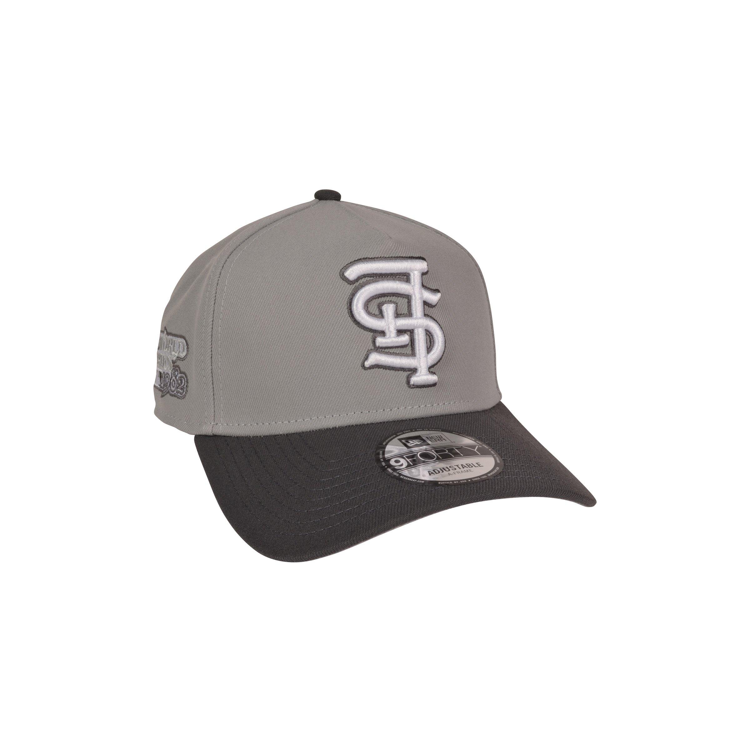 New Era St. Louis Cardinals 9FORTY Upside Down Dark Grey Snapback Hat